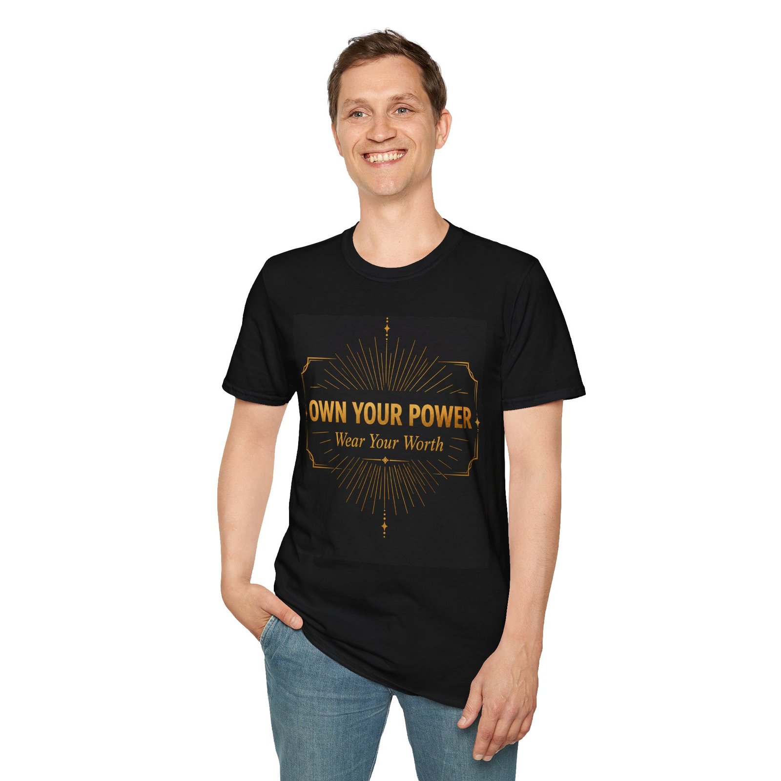 Empowering Tee — "Own Your Power, Wear Your Worth" Inspirational T-Shirt - Image 8