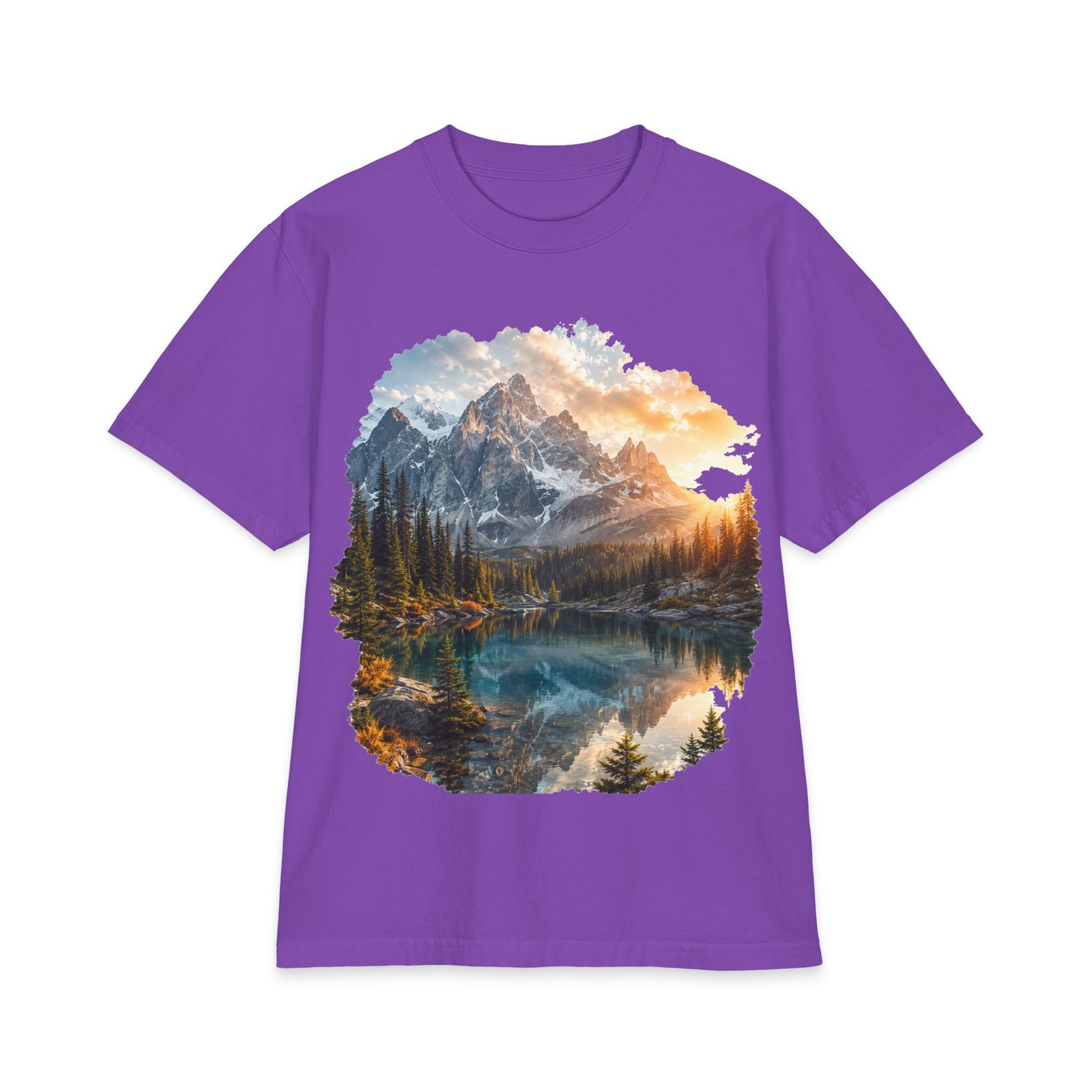 Mountain Lake Sunrise T‑Shirt - Image 11