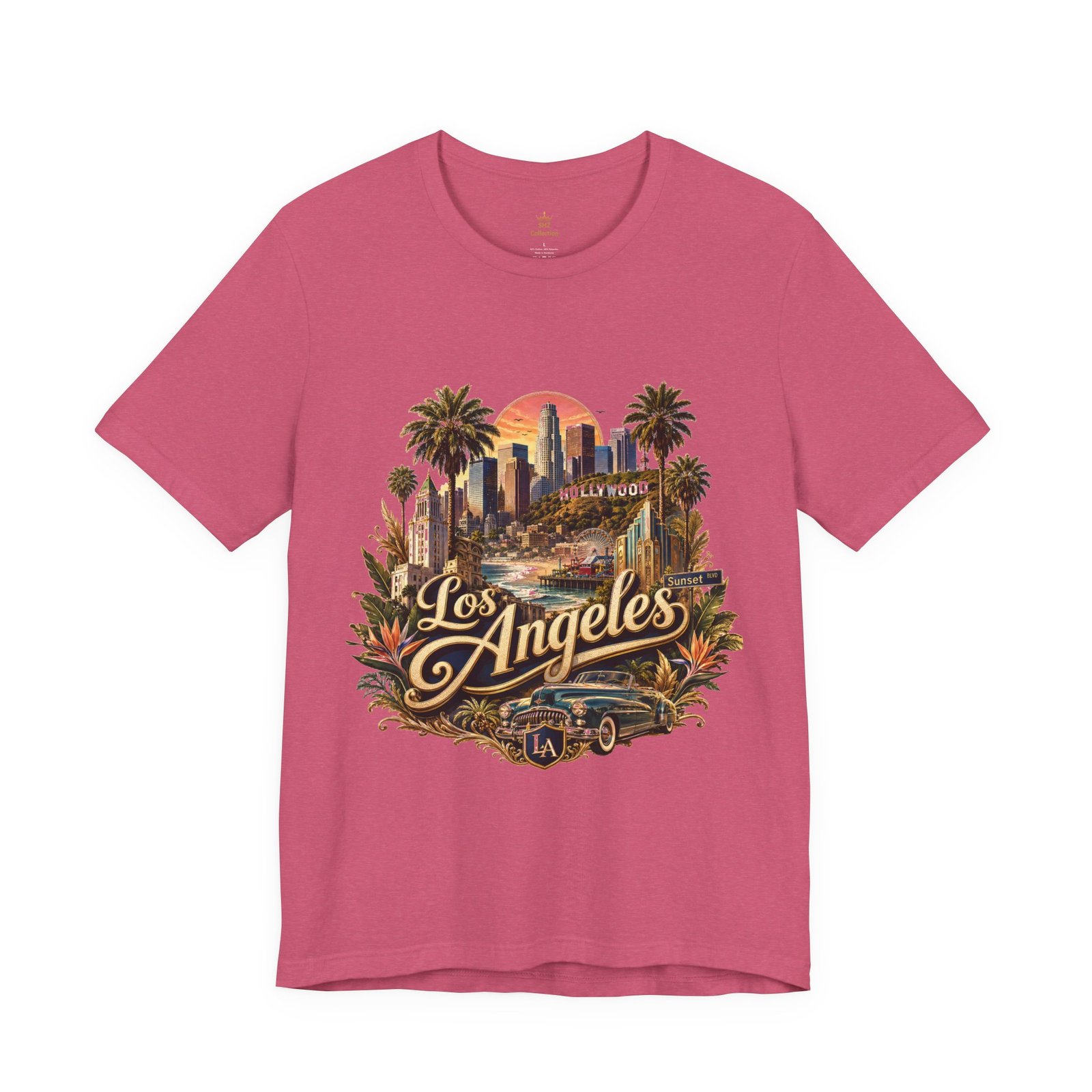 Los Angeles Vintage Skyline Tee — Retro Hollywood LA City T-Shirt - Image 25