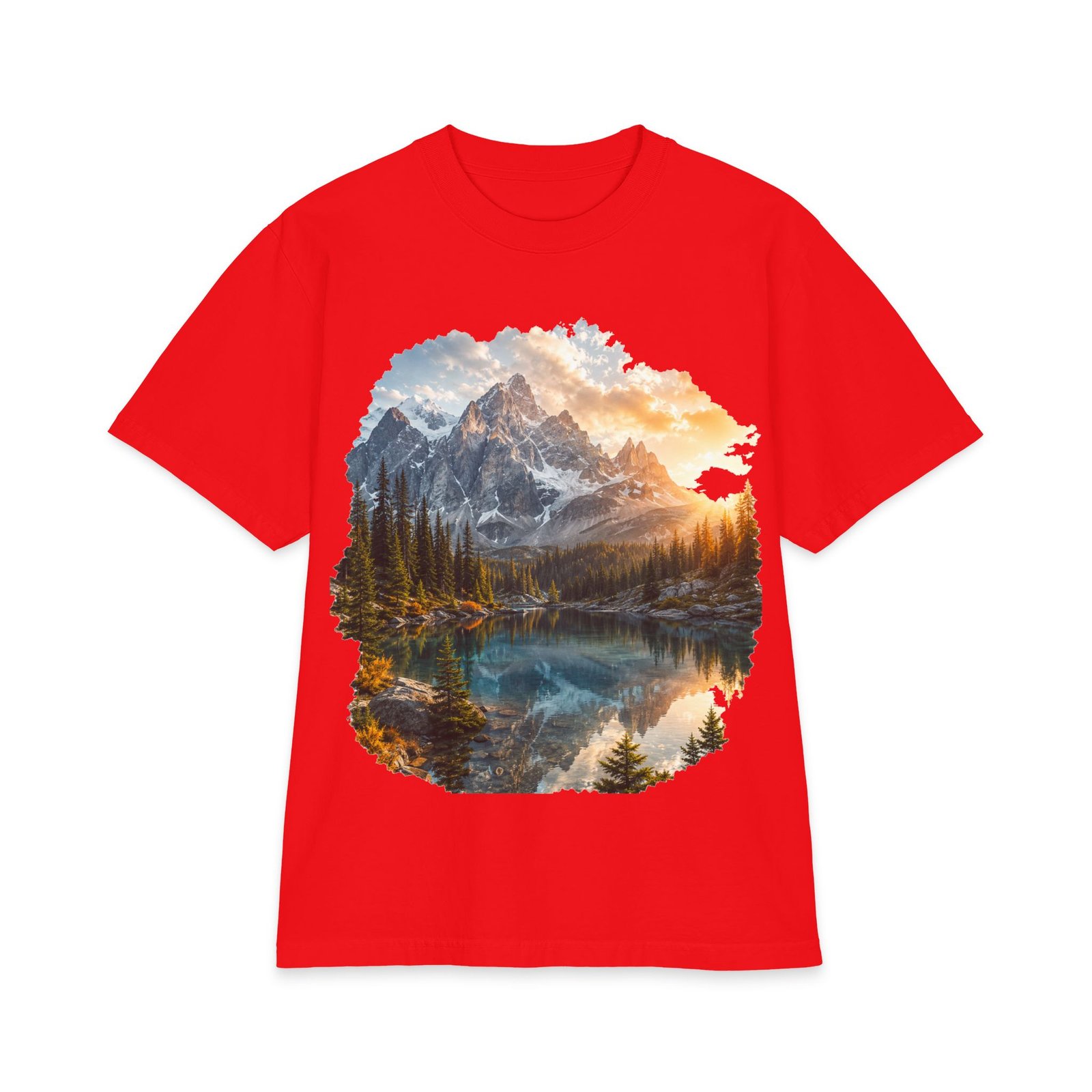 Mountain Lake Sunrise T‑Shirt - Image 13