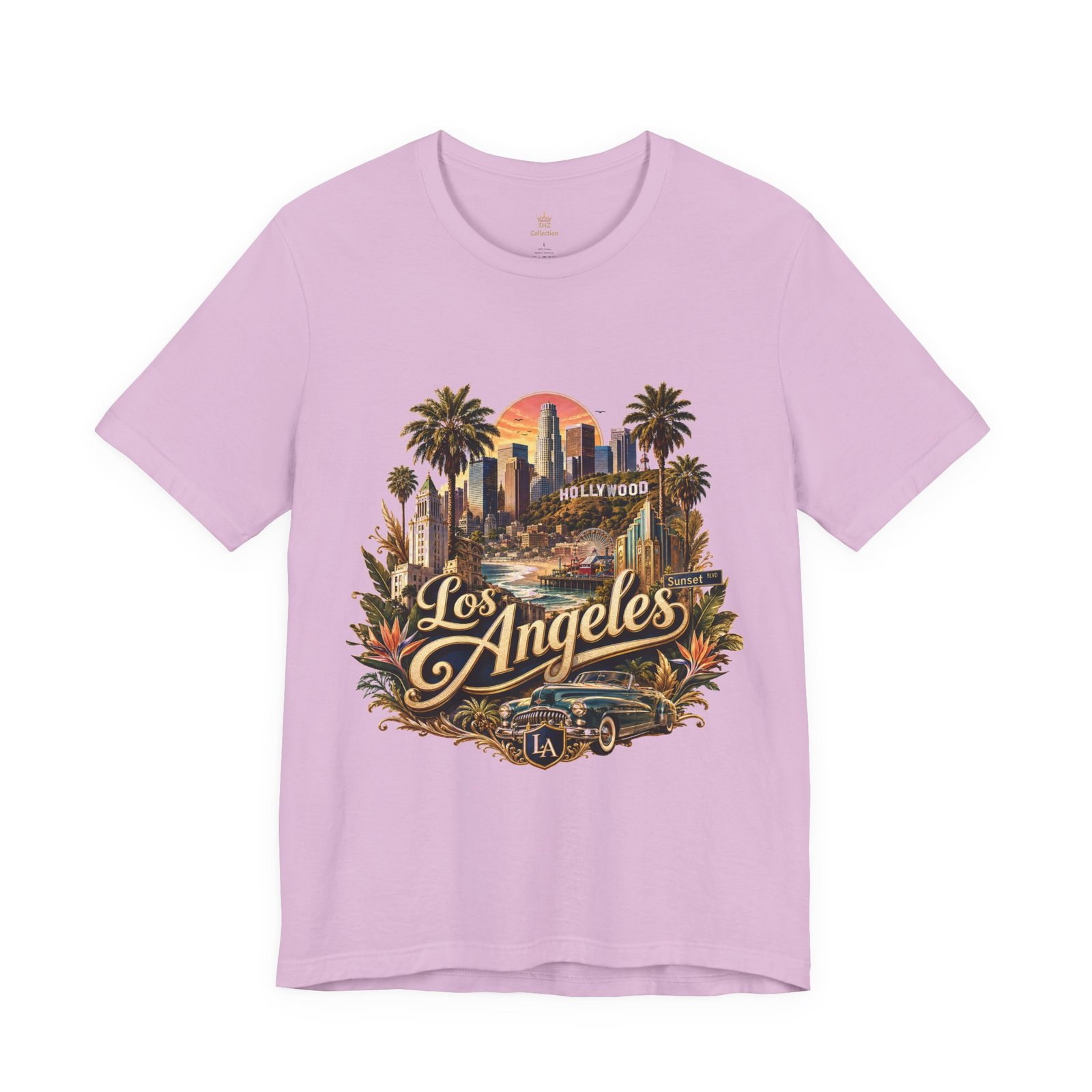 Los Angeles Vintage Skyline Tee — Retro Hollywood LA City T-Shirt - Image 89
