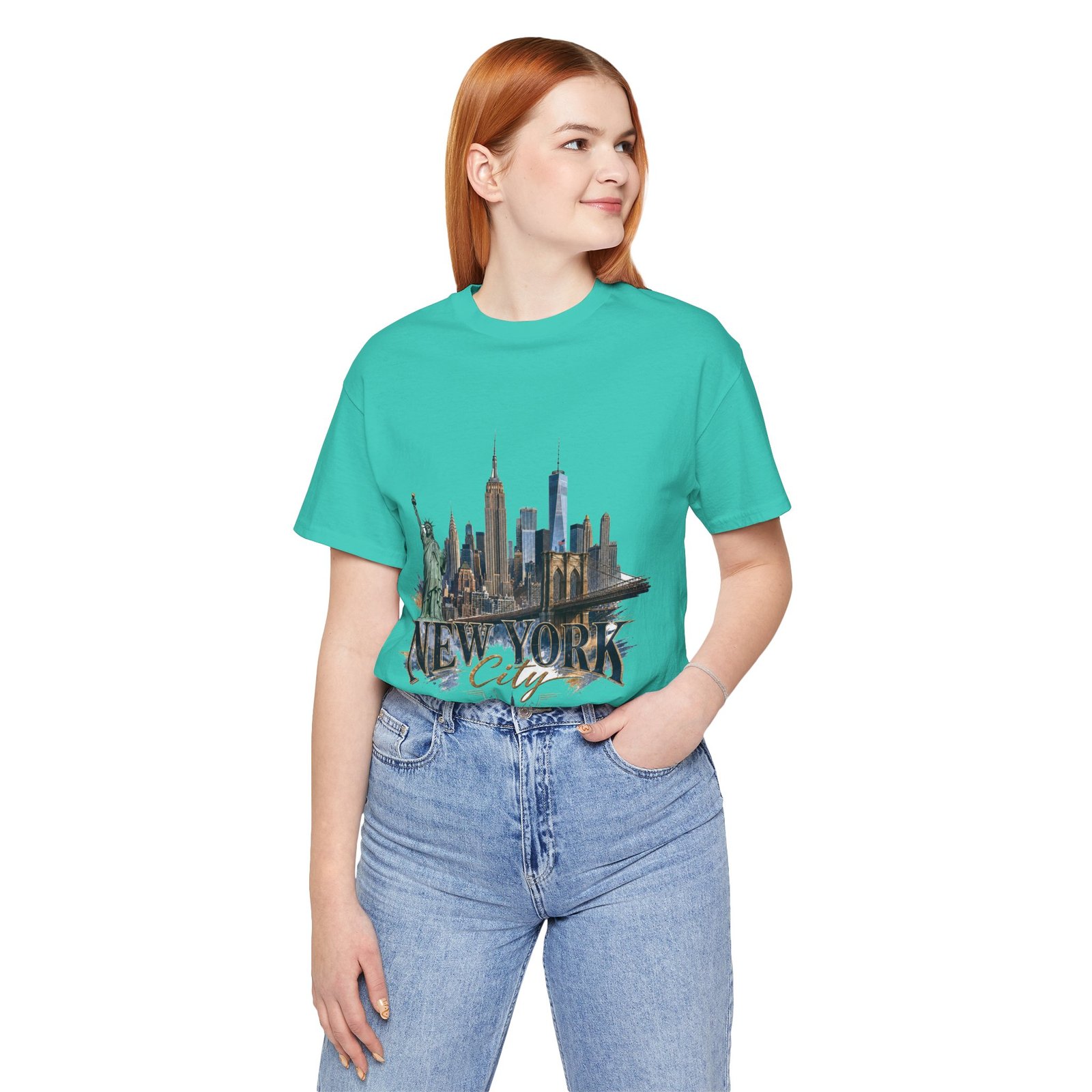 New York City Skyline Tee — Vintage Statue of Liberty & Manhattan Graphic T‑Shirt - Image 83