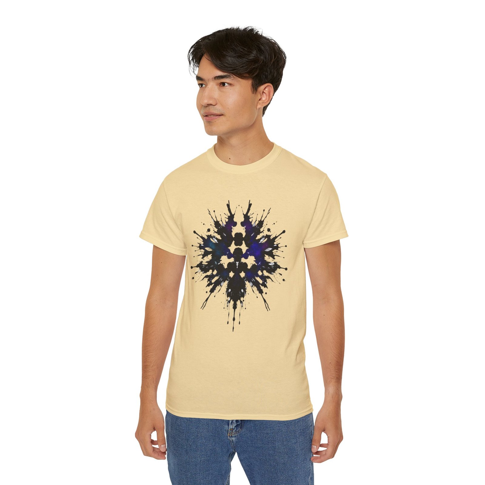 Inkblot Rorschach Tee — Abstract Symmetry Graphic T-Shirt - Image 27