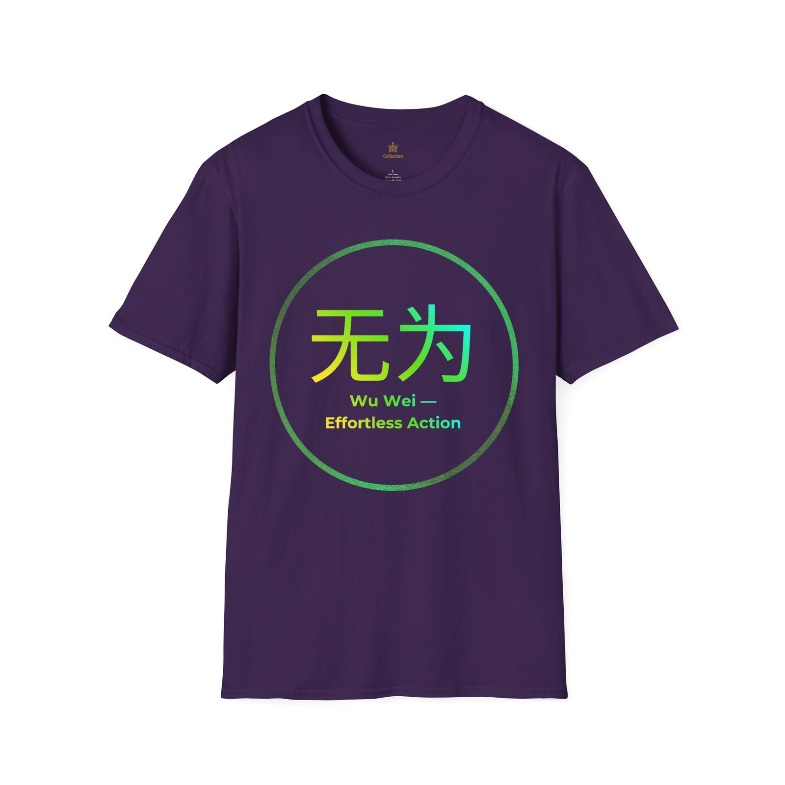 Wu Wei T-Shirt — Zen 'Effortless Action' Tee with Chinese Characters - Image 71