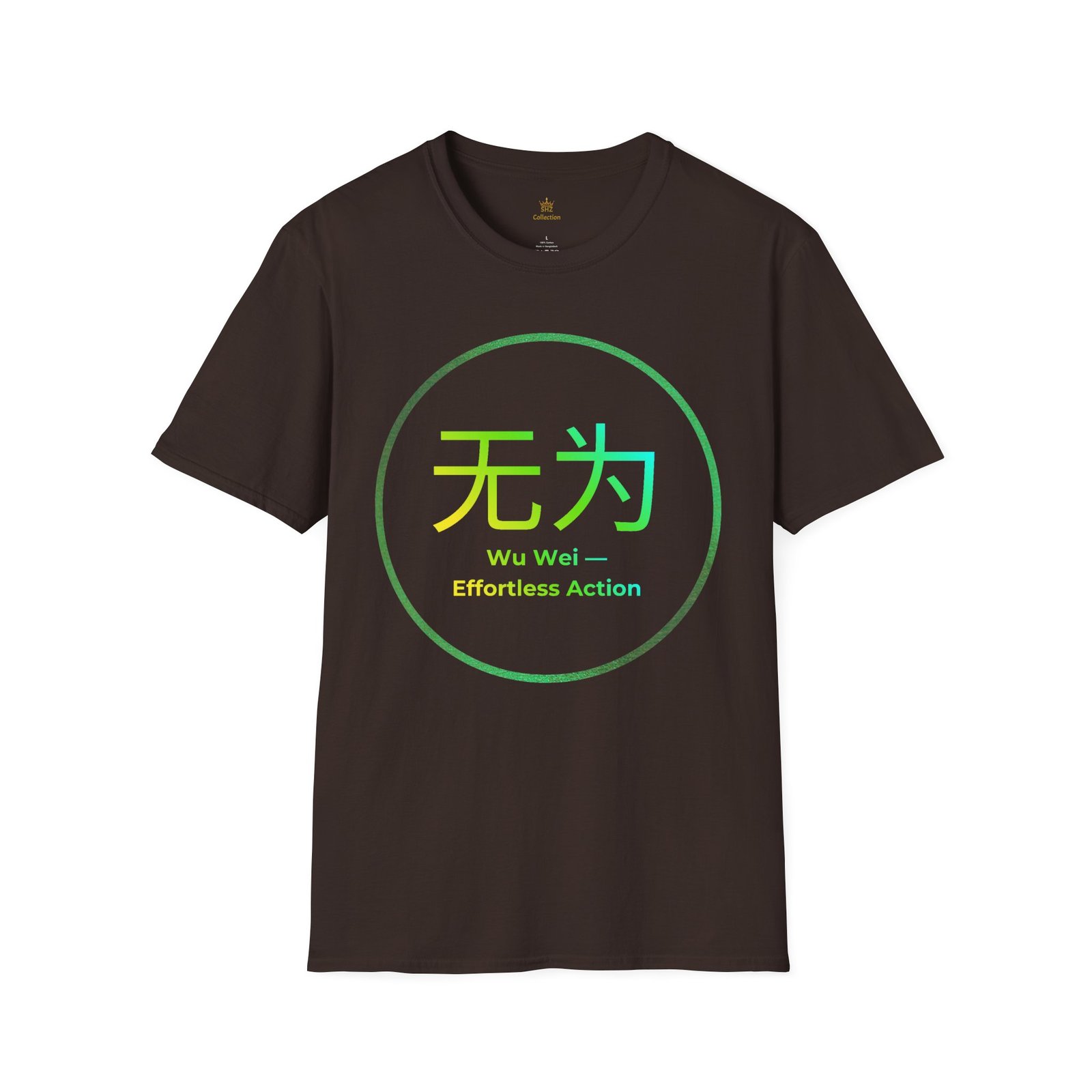 Wu Wei T-Shirt — Zen 'Effortless Action' Tee with Chinese Characters - Image 15