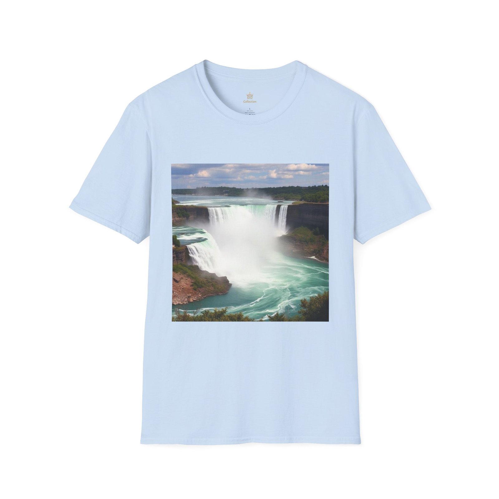 Niagara Falls Photo T-Shirt — Scenic Waterfall Travel Tee - Image 57