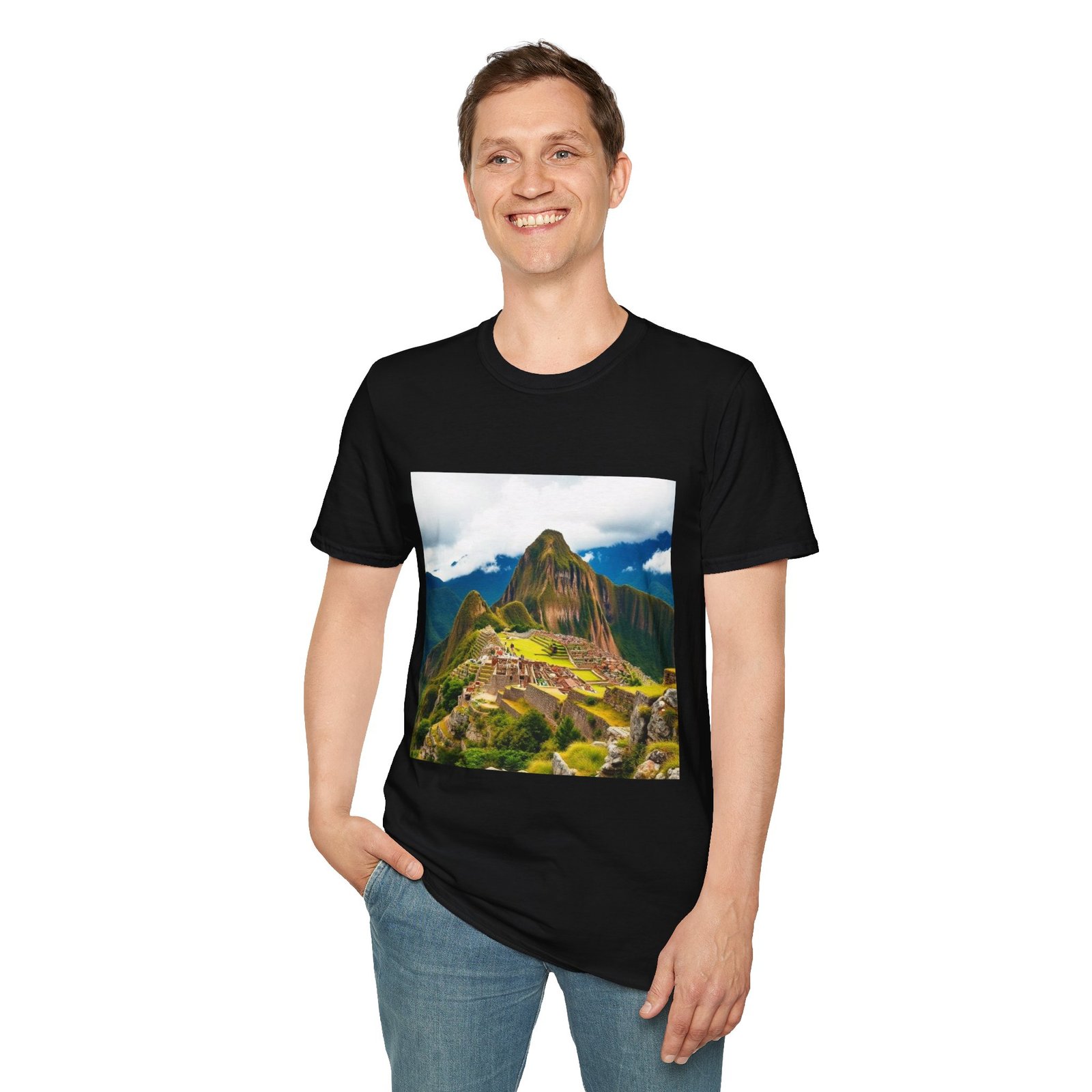 Machu Picchu Mountain Graphic T-Shirt — Peruvian Travel Tee - Image 20
