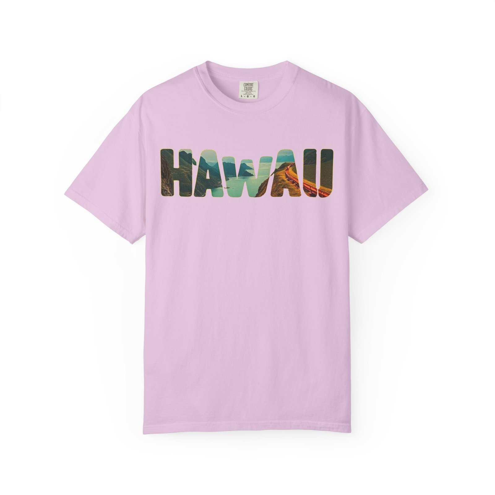 Hawaii Scenic Word Tee