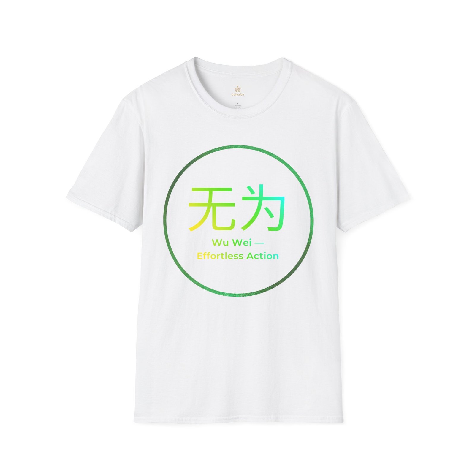 Wu Wei T-Shirt — Zen 'Effortless Action' Tee with Chinese Characters - Image 8