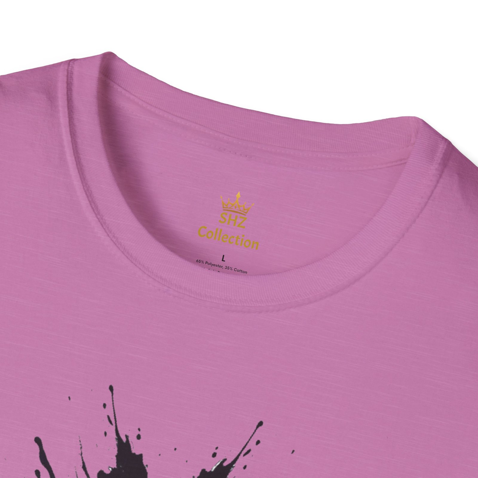Inkblot Graphic T-Shirt — Rorschach Splash Art Tee - Image 75