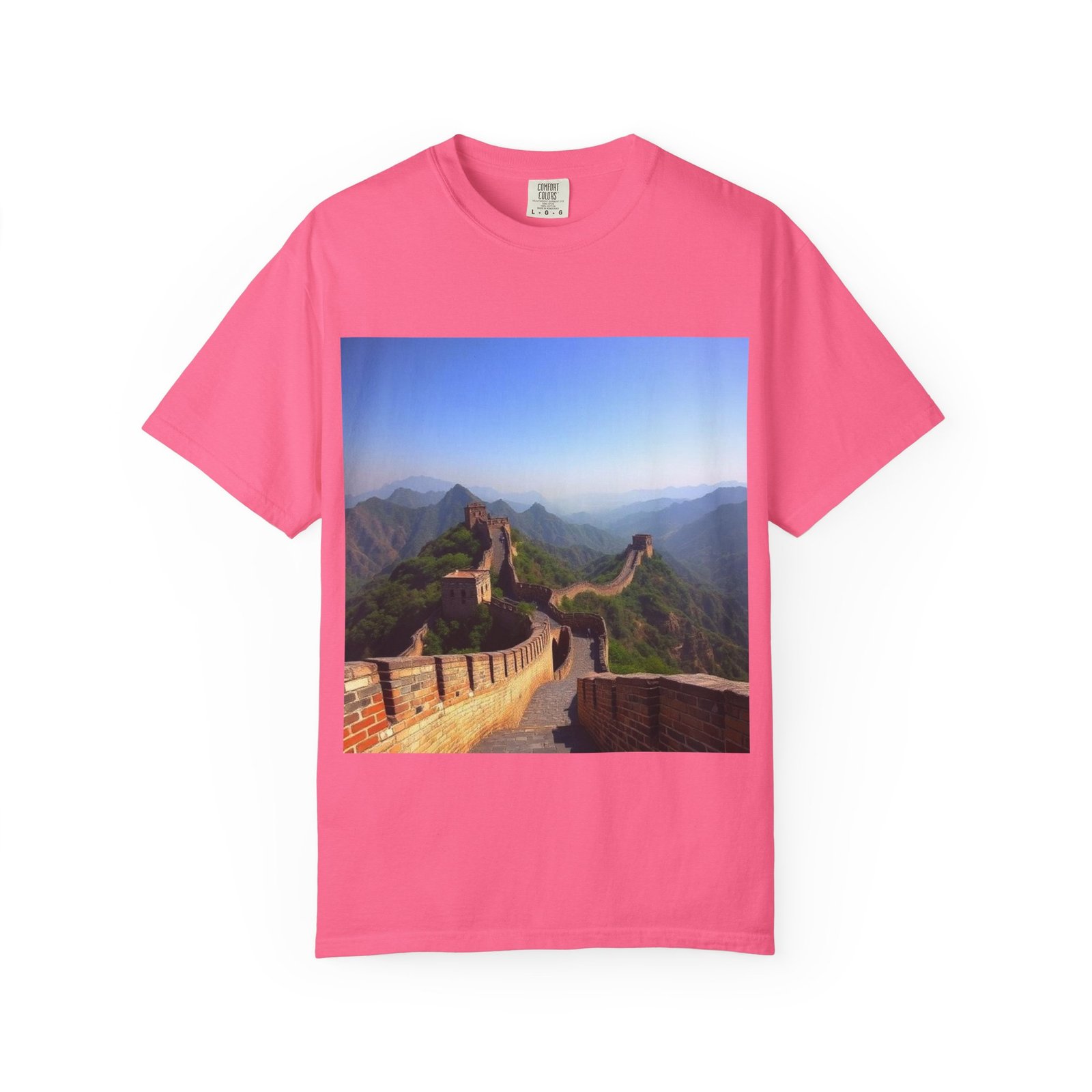 Great Wall Landscape T-Shirt — Scenic China Travel Tee - Image 79
