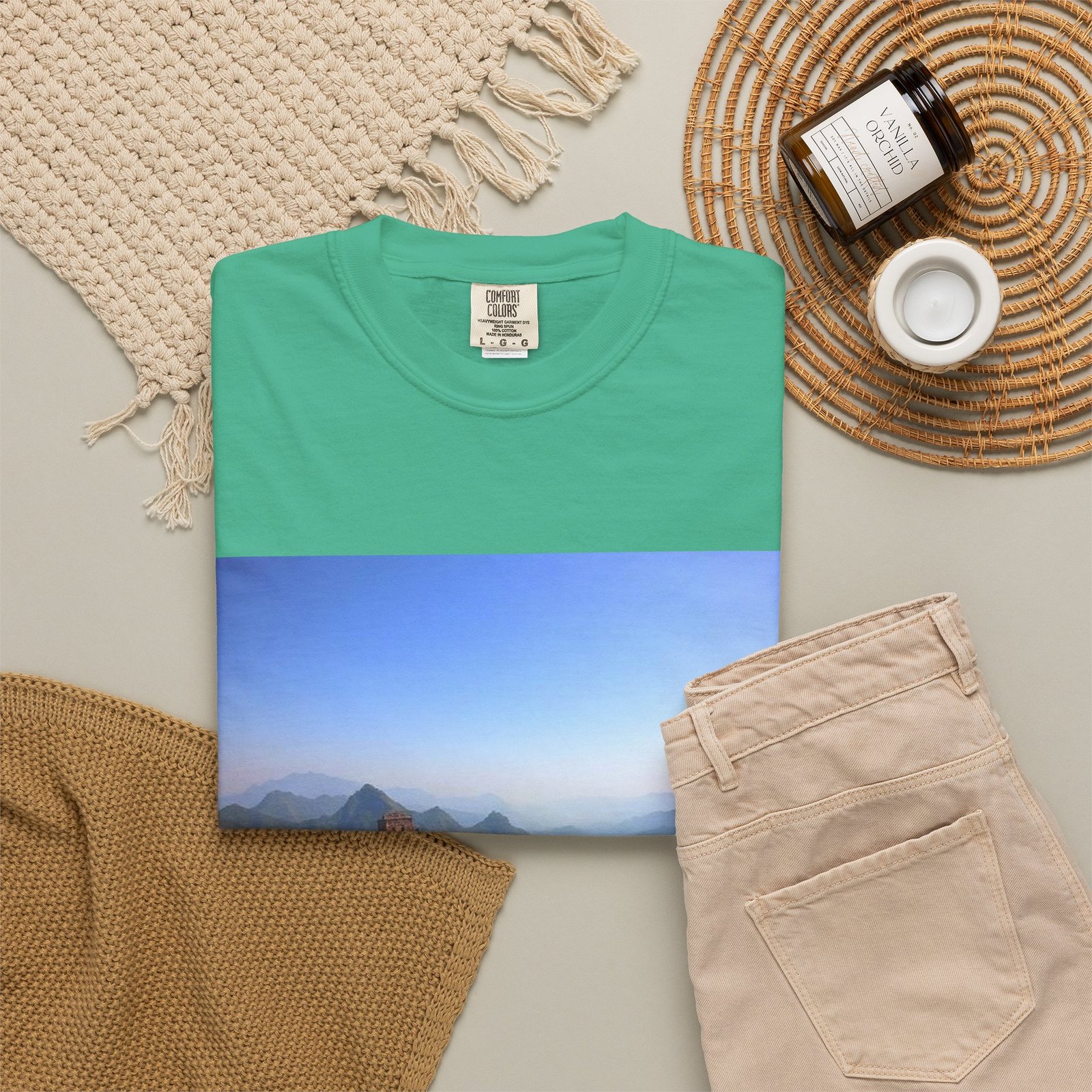 Great Wall Landscape T-Shirt — Scenic China Travel Tee - Image 35