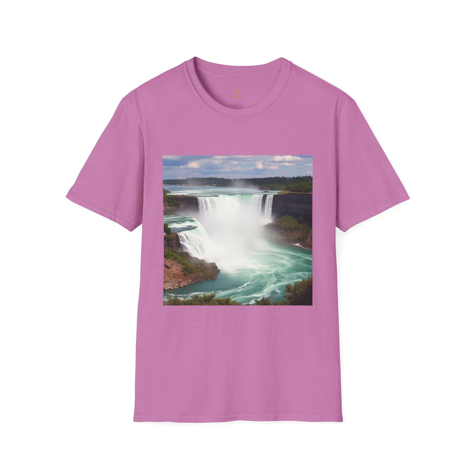 Niagara Falls Photo T-Shirt — Scenic Waterfall Travel Tee - Image 73
