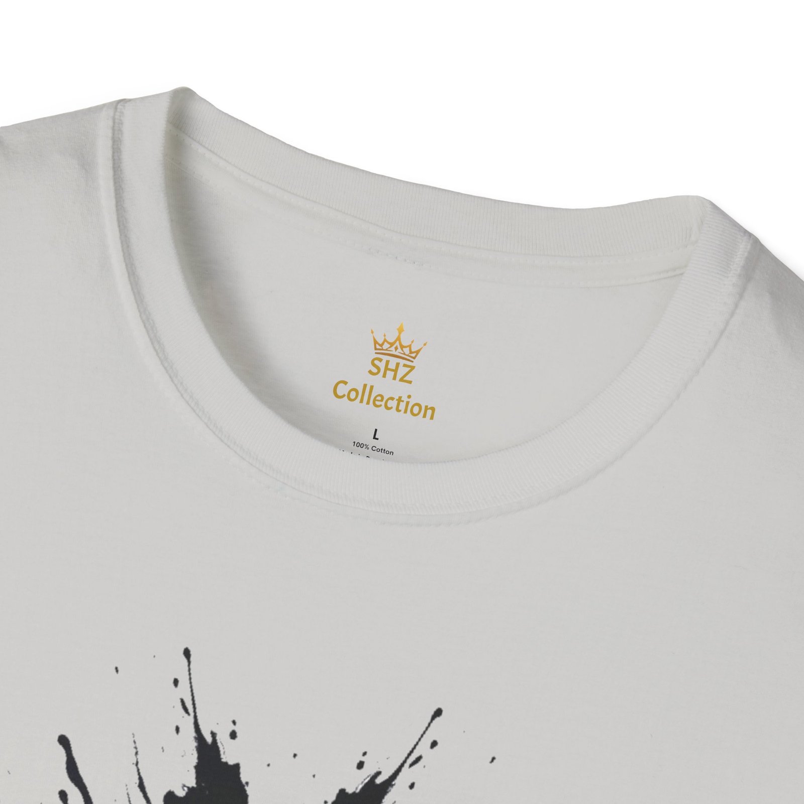 Inkblot Graphic T-Shirt — Rorschach Splash Art Tee - Image 19