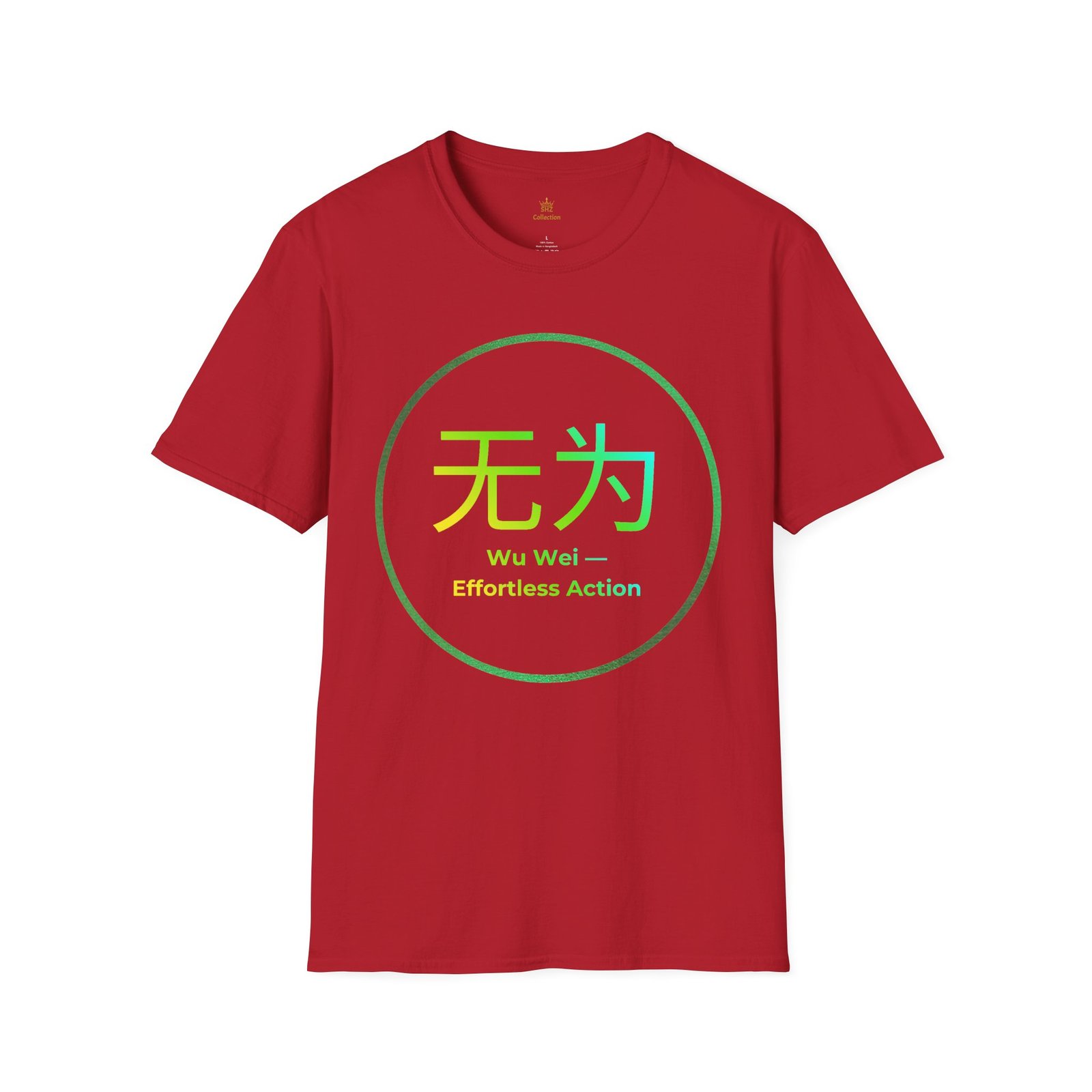 Wu Wei T-Shirt — Zen 'Effortless Action' Tee with Chinese Characters - Image 92
