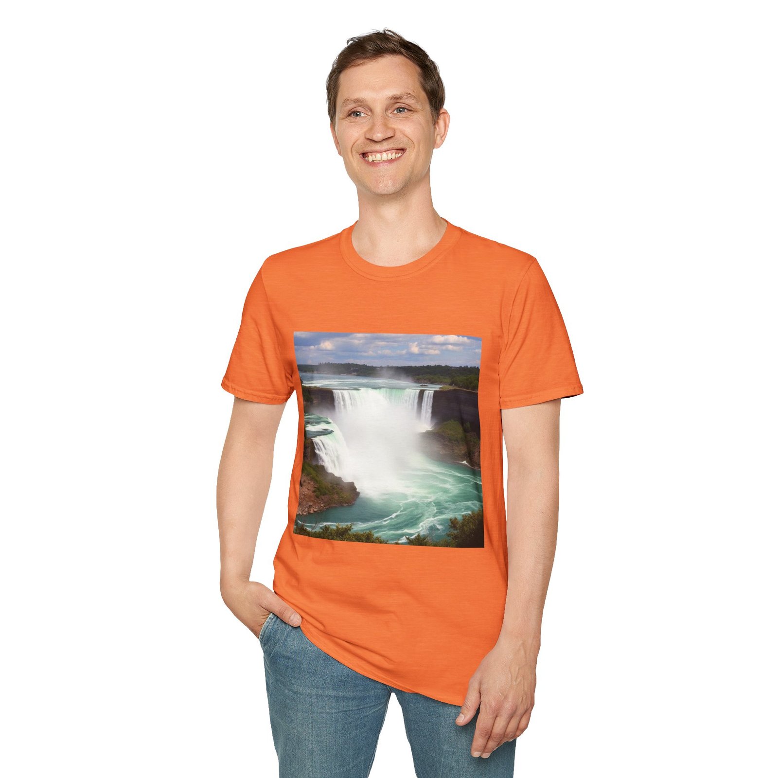 Niagara Falls Photo T-Shirt — Scenic Waterfall Travel Tee - Image 14