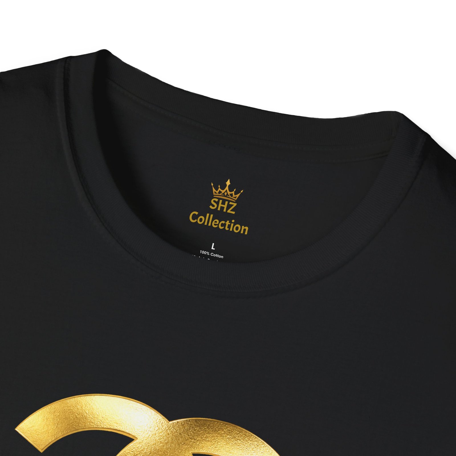 Gold The Double-C (Chanel Lock-Up) T-Shirt - Image 3