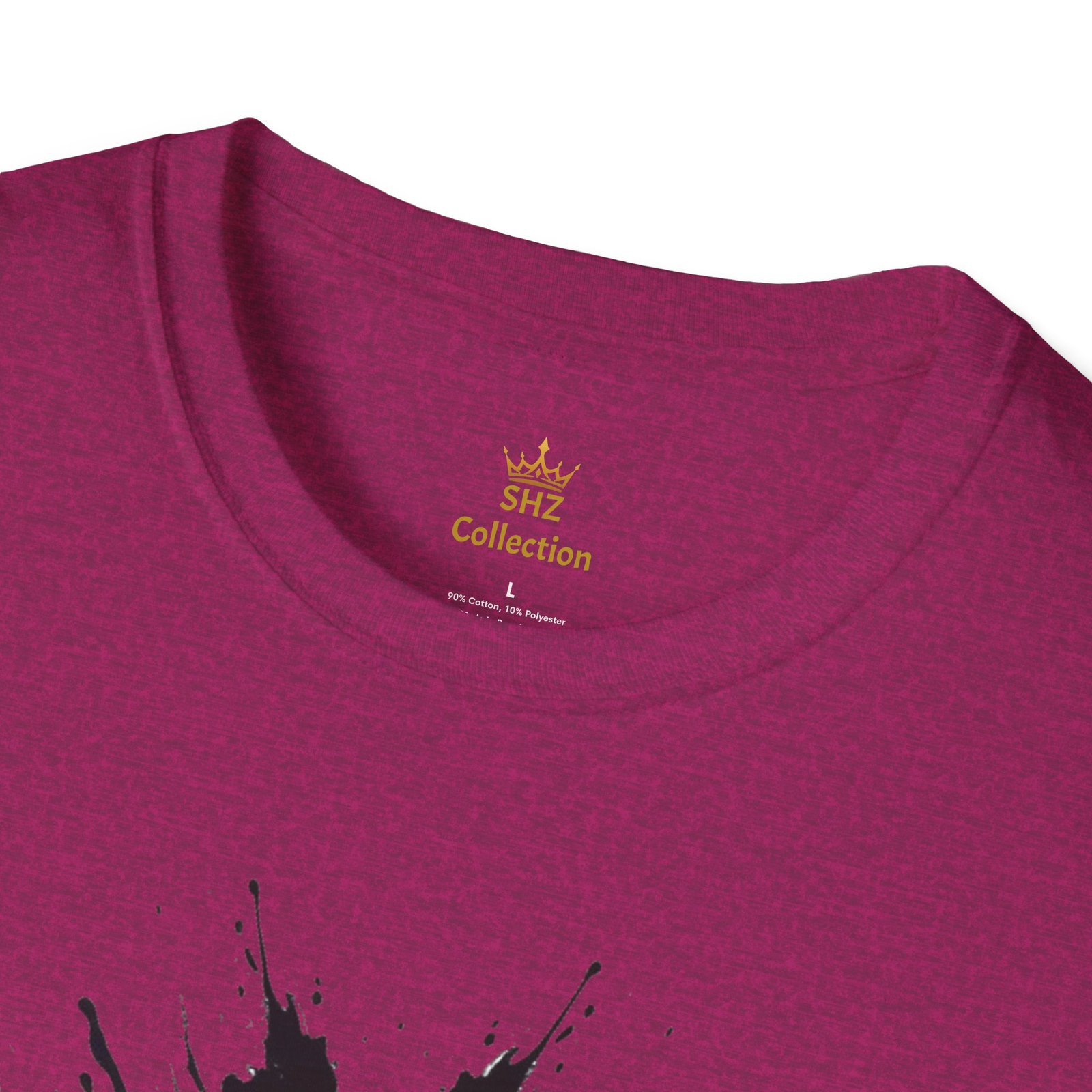 Inkblot Graphic T-Shirt — Rorschach Splash Art Tee - Image 43
