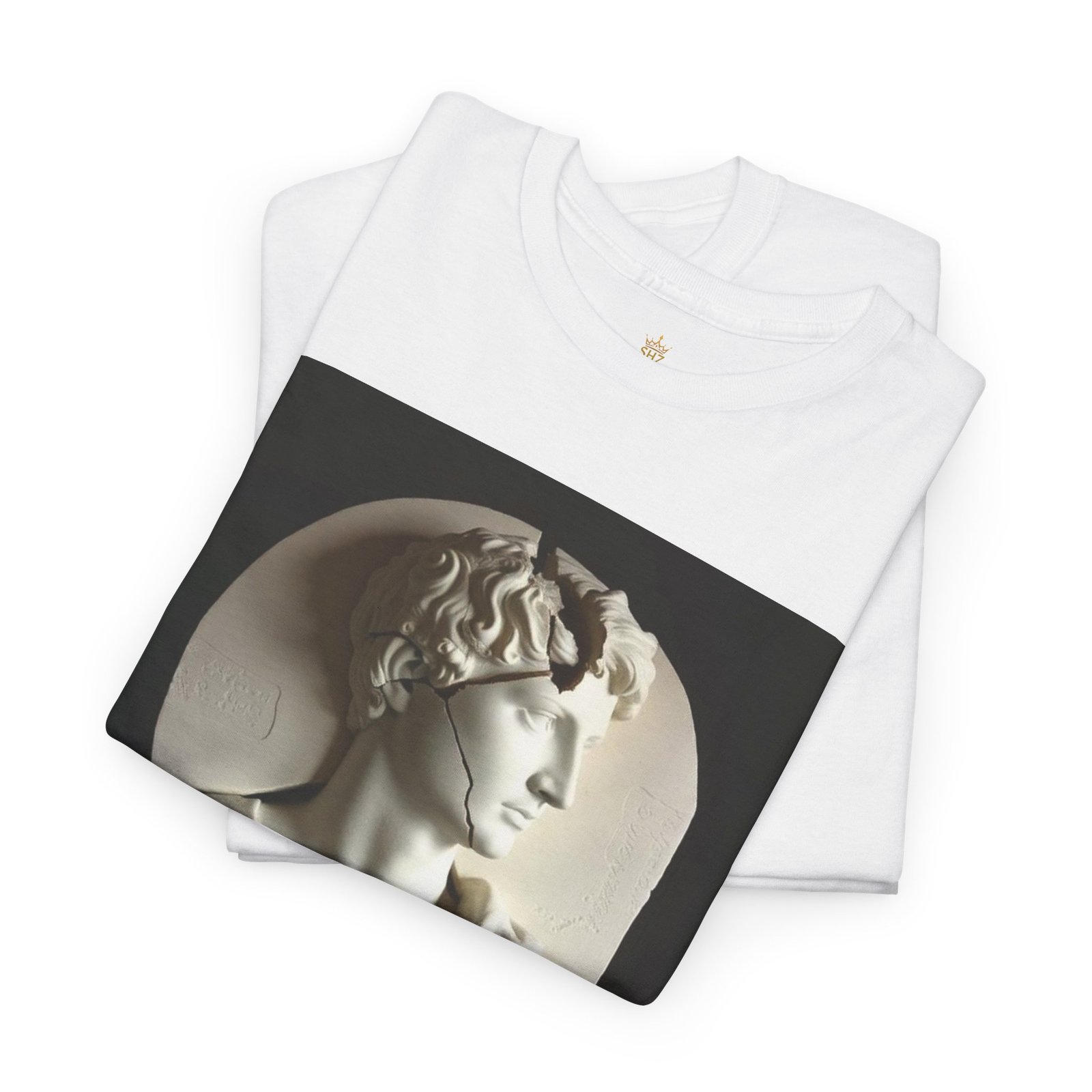 Classical Bust Art Tee — Vintage Sculpture Graphic T‑Shirt - Image 3