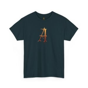 Vintage Gothic 'A' Monogram T‑Shirt