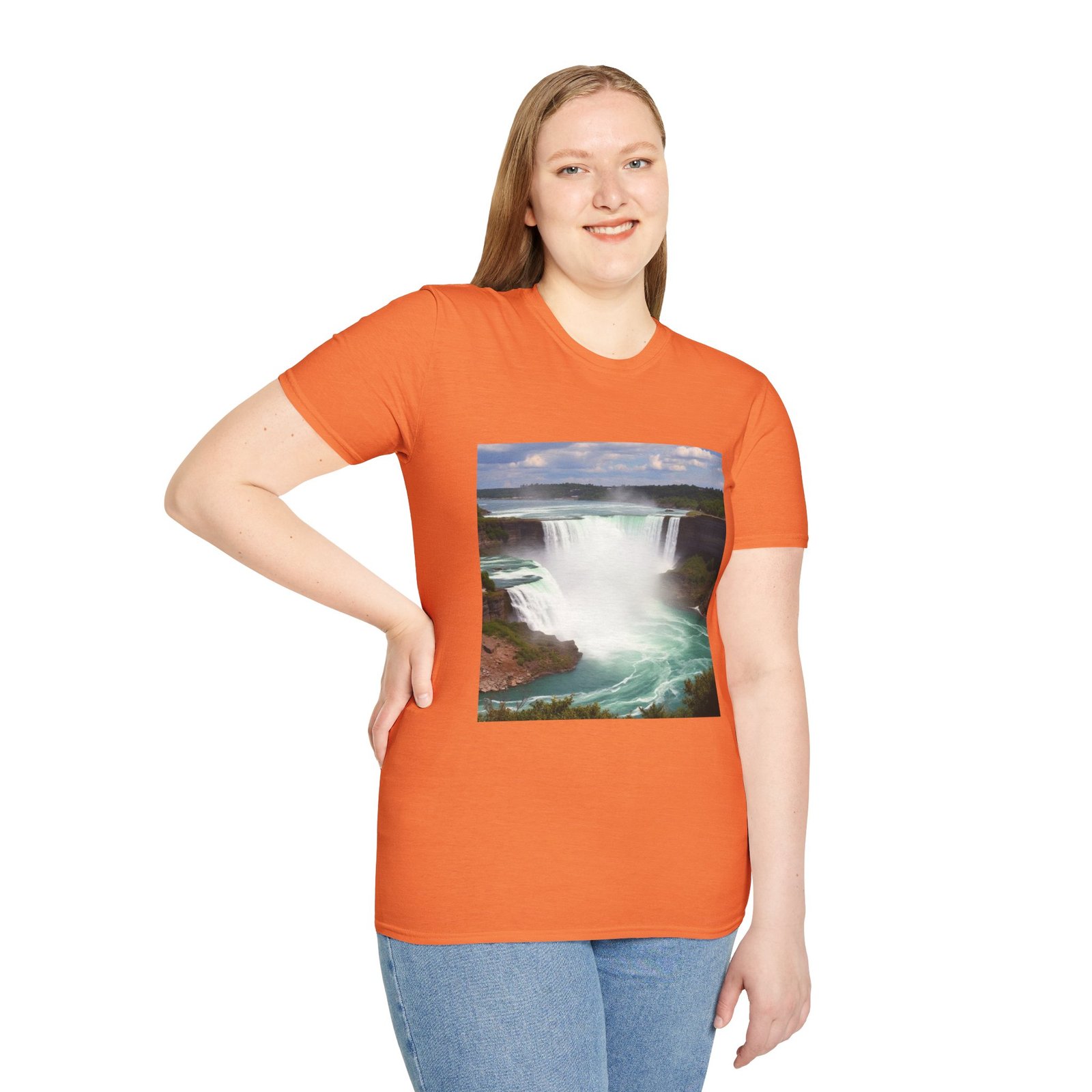 Niagara Falls Photo T-Shirt — Scenic Waterfall Travel Tee - Image 13