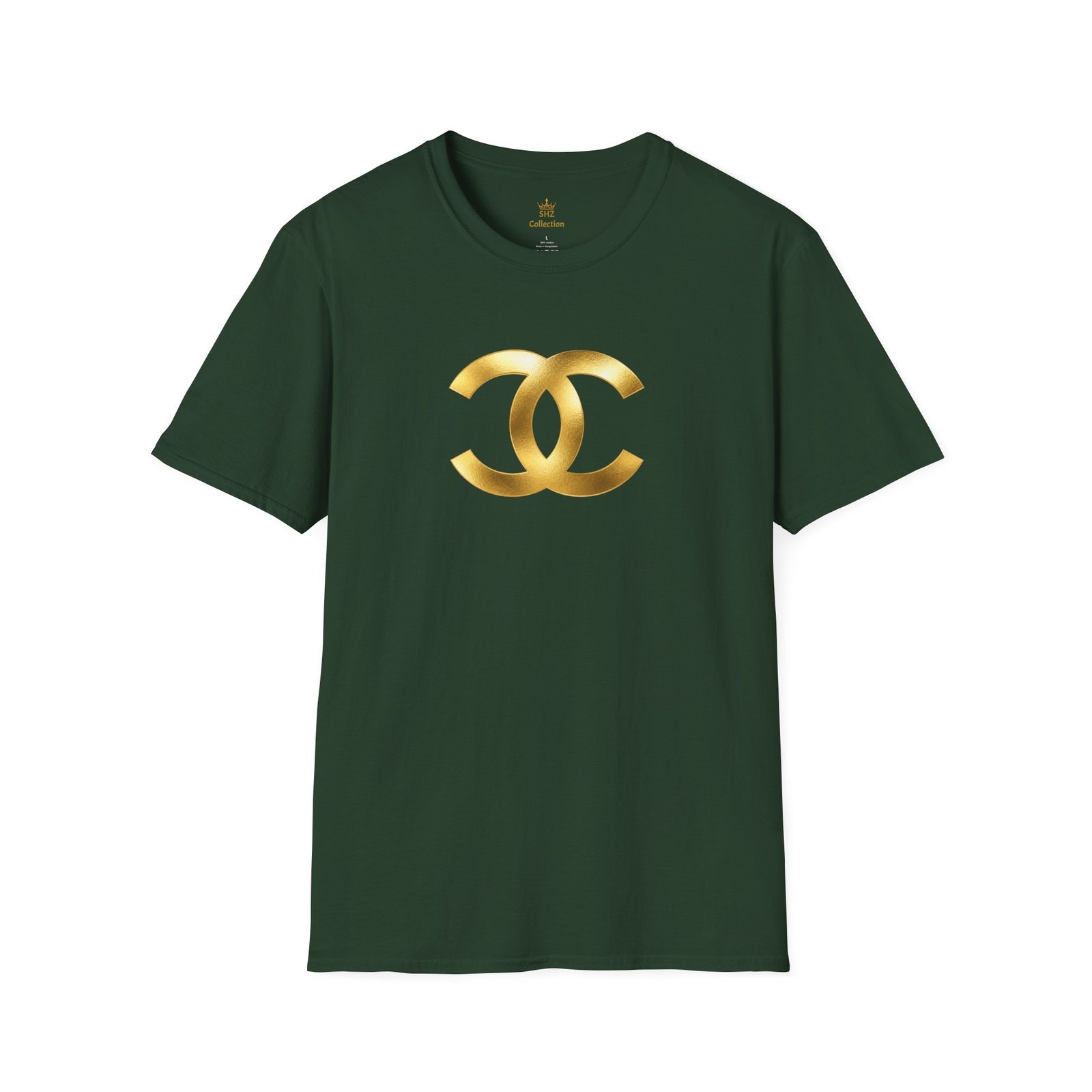 Gold The Double-C (Chanel Lock-Up) T-Shirt - Image 25