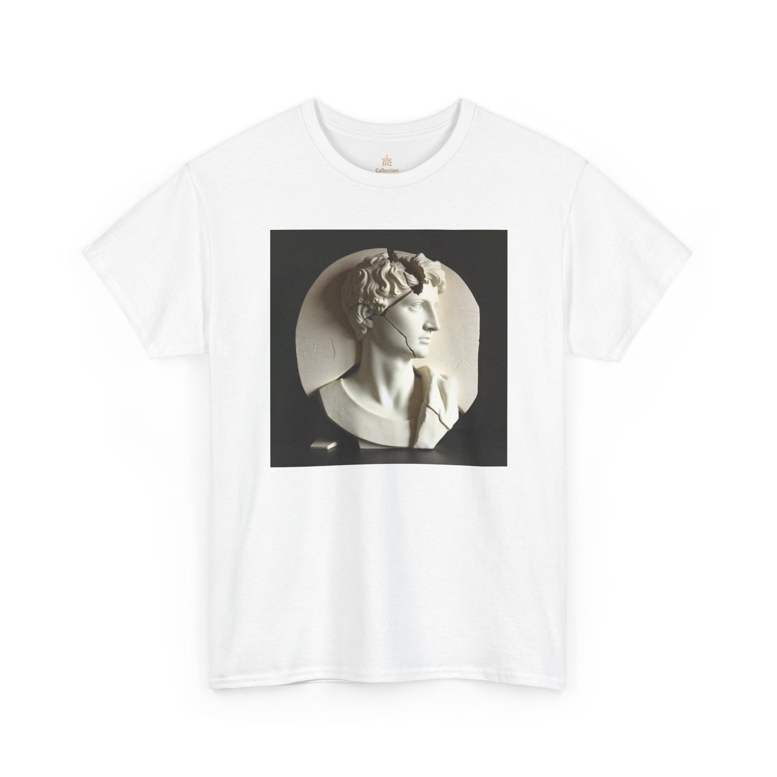 Classical Bust Art Tee — Vintage Sculpture Graphic T‑Shirt