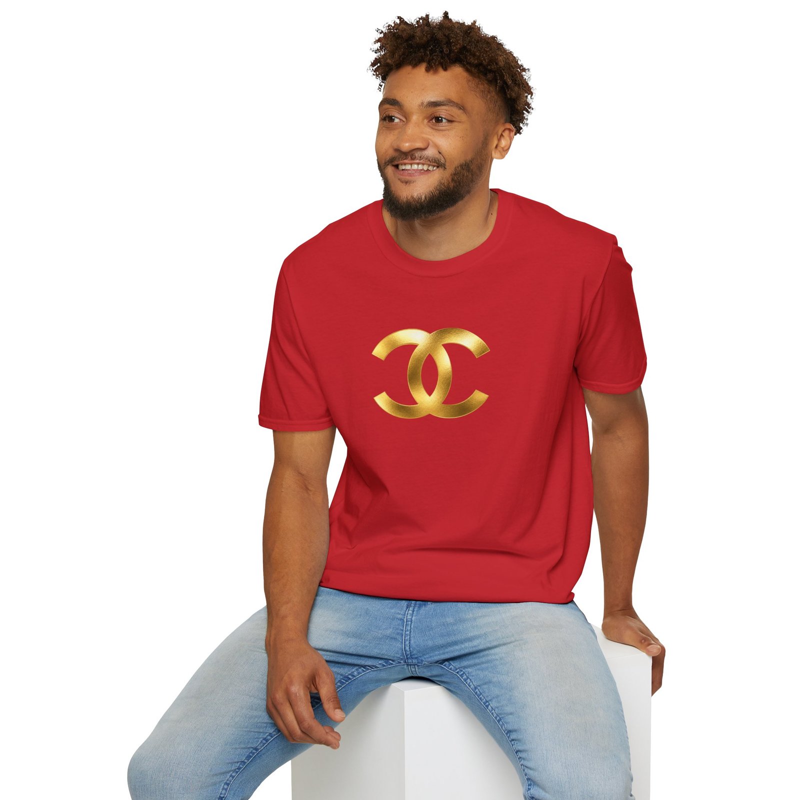 Gold The Double-C (Chanel Lock-Up) T-Shirt - Image 71