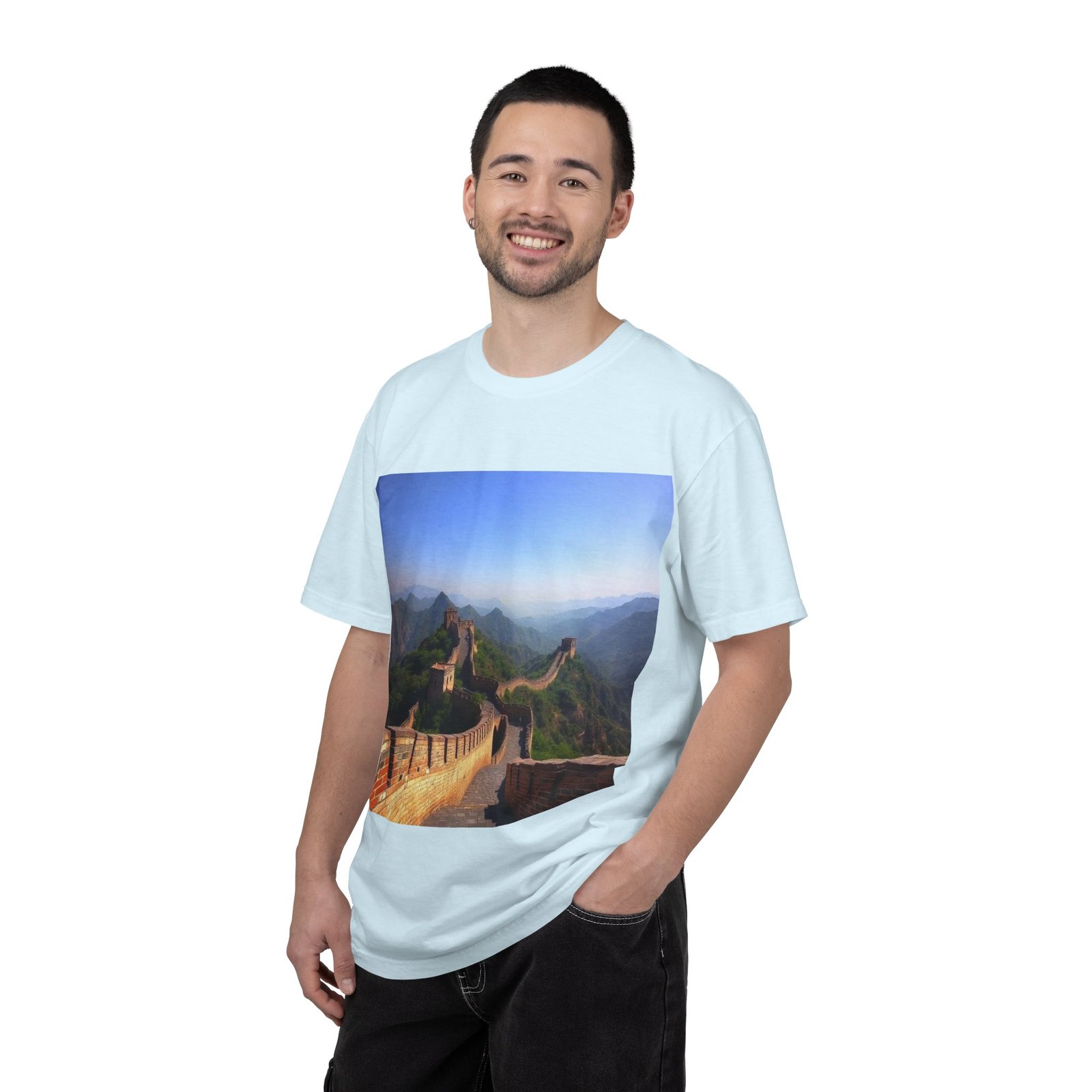 Great Wall Landscape T-Shirt — Scenic China Travel Tee - Image 51