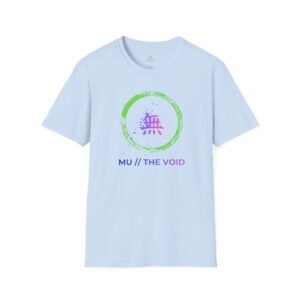 T-Shirt — 'MU / The Void' Zen Circle Graphic Tee