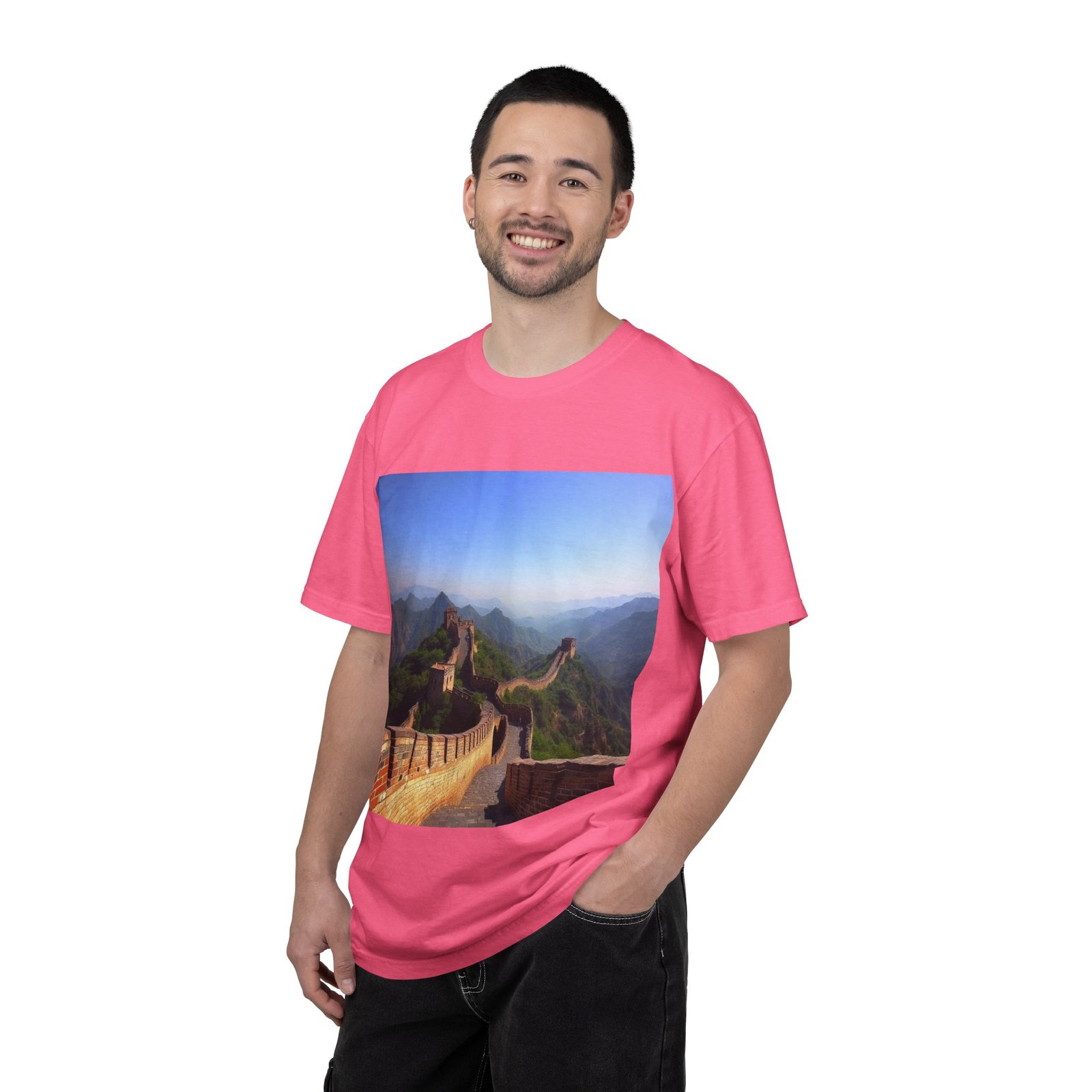 Great Wall Landscape T-Shirt — Scenic China Travel Tee - Image 81