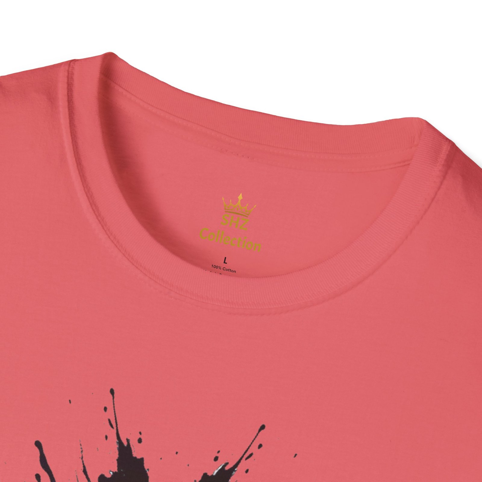 Inkblot Graphic T-Shirt — Rorschach Splash Art Tee - Image 11