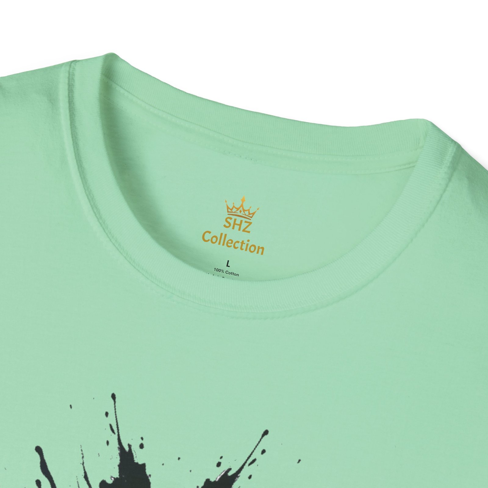 Inkblot Graphic T-Shirt — Rorschach Splash Art Tee - Image 35