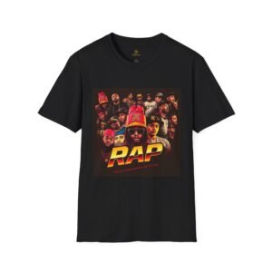 Rap Legends Collage T-Shirt — Vintage Hip-Hop Tribute Tee