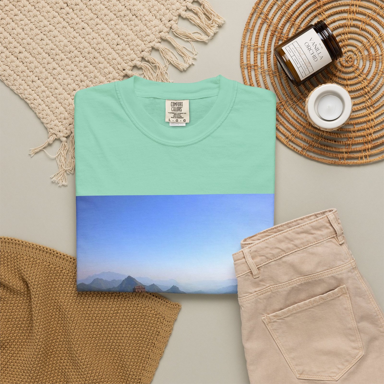 Great Wall Landscape T-Shirt — Scenic China Travel Tee - Image 5