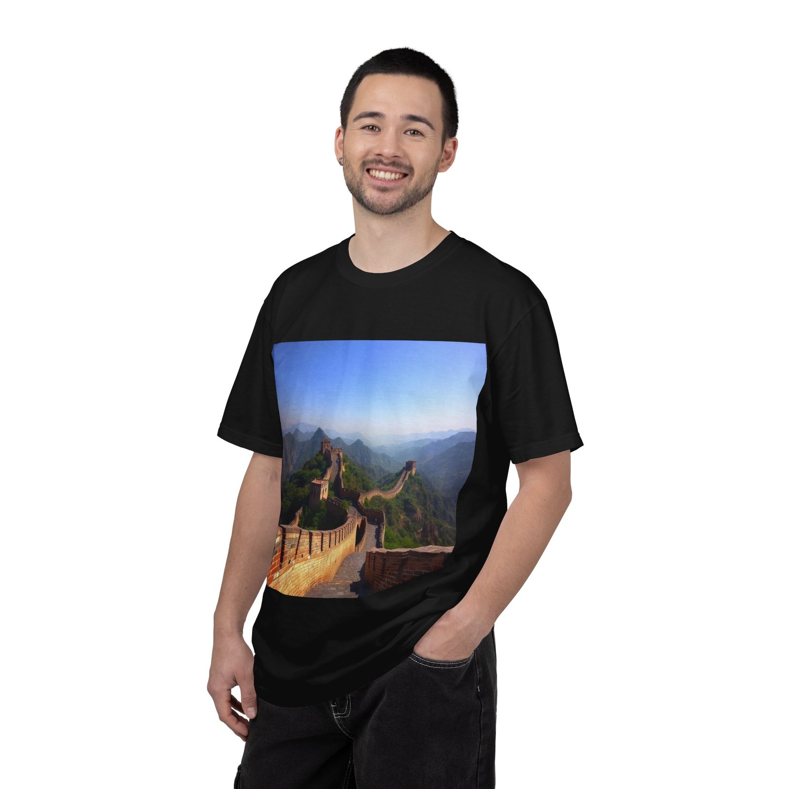 Great Wall Landscape T-Shirt — Scenic China Travel Tee - Image 63