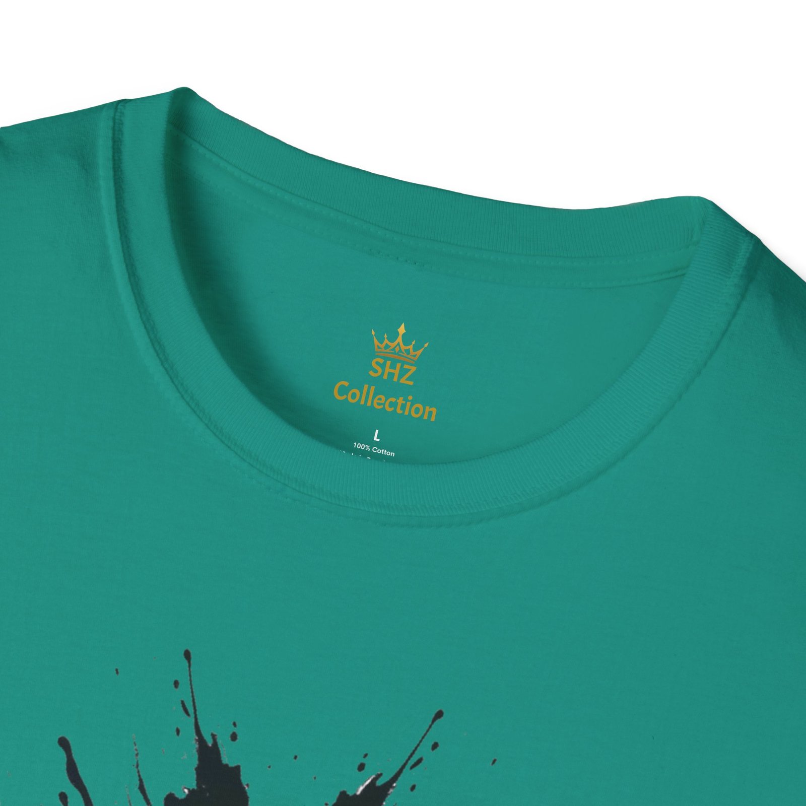 Inkblot Graphic T-Shirt — Rorschach Splash Art Tee - Image 51