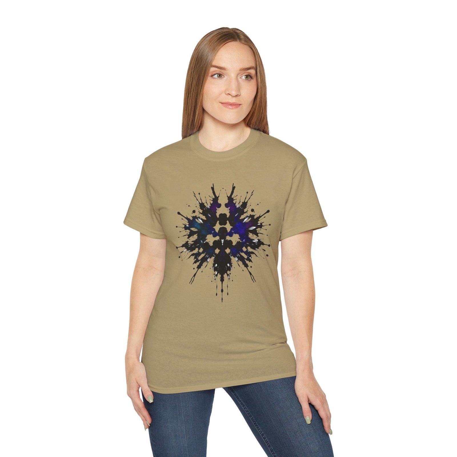 Inkblot Rorschach Tee — Abstract Symmetry Graphic T-Shirt - Image 33