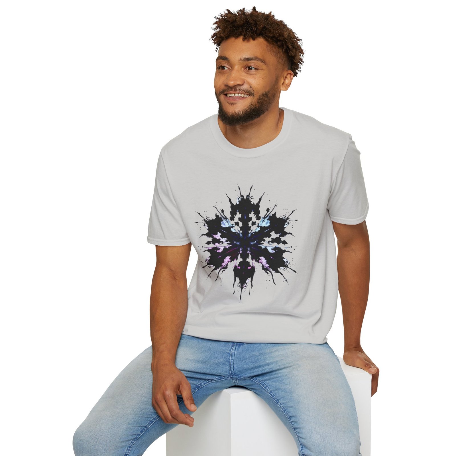 Rorschach Inkblot Graphic T-Shirt — Abstract Symmetry Tee - Image 31