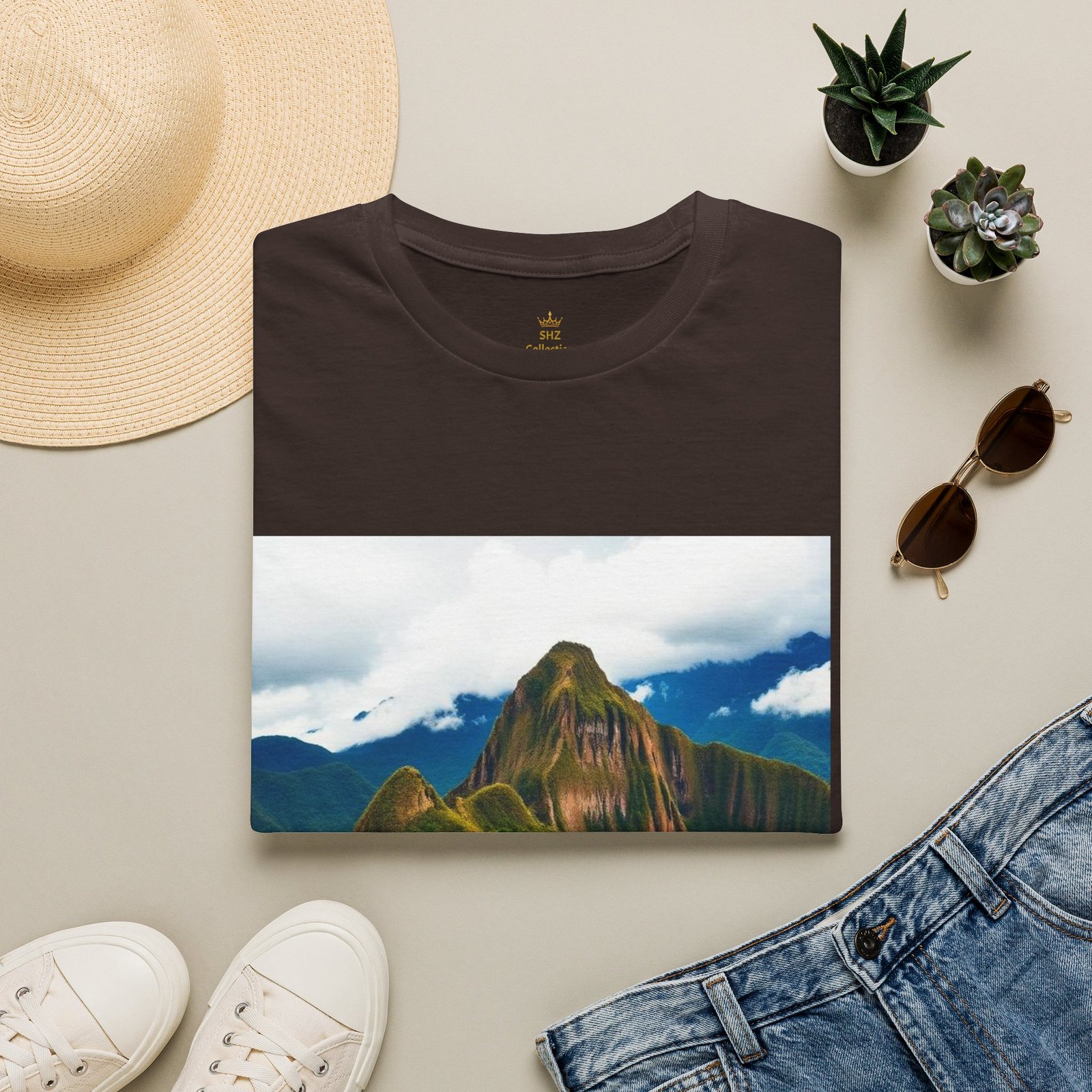 Machu Picchu Mountain Graphic T-Shirt — Peruvian Travel Tee - Image 25
