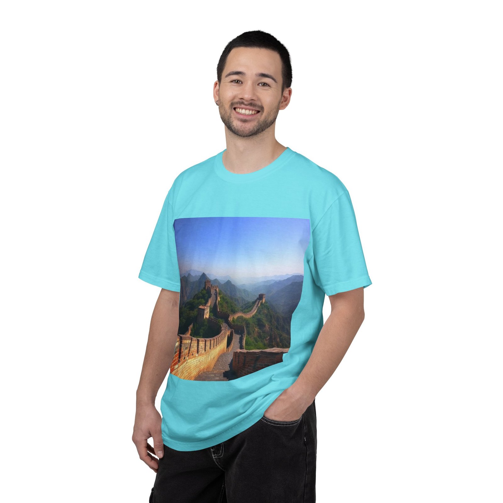 Great Wall Landscape T-Shirt — Scenic China Travel Tee - Image 45