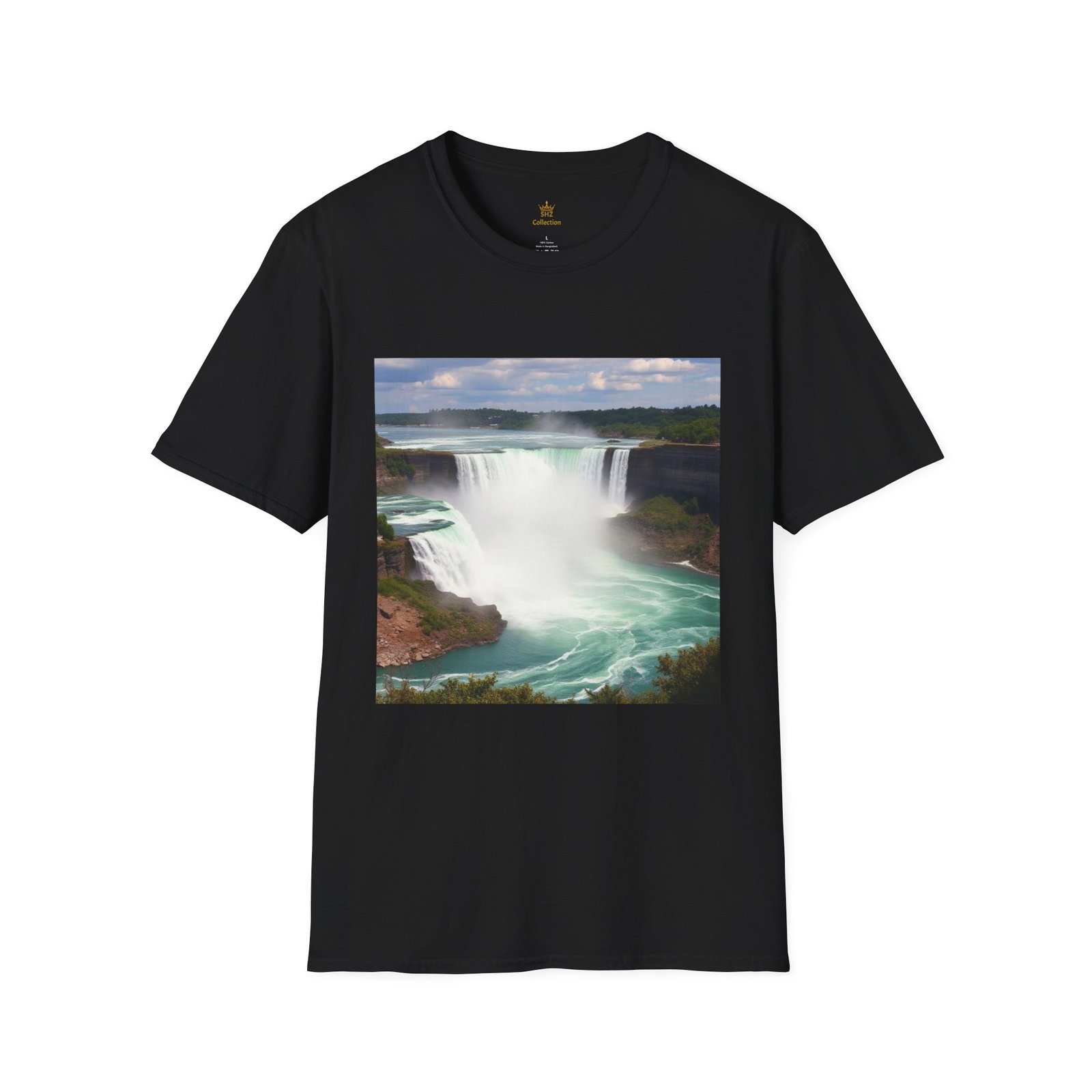 Niagara Falls Photo T-Shirt — Scenic Waterfall Travel Tee - Image 25