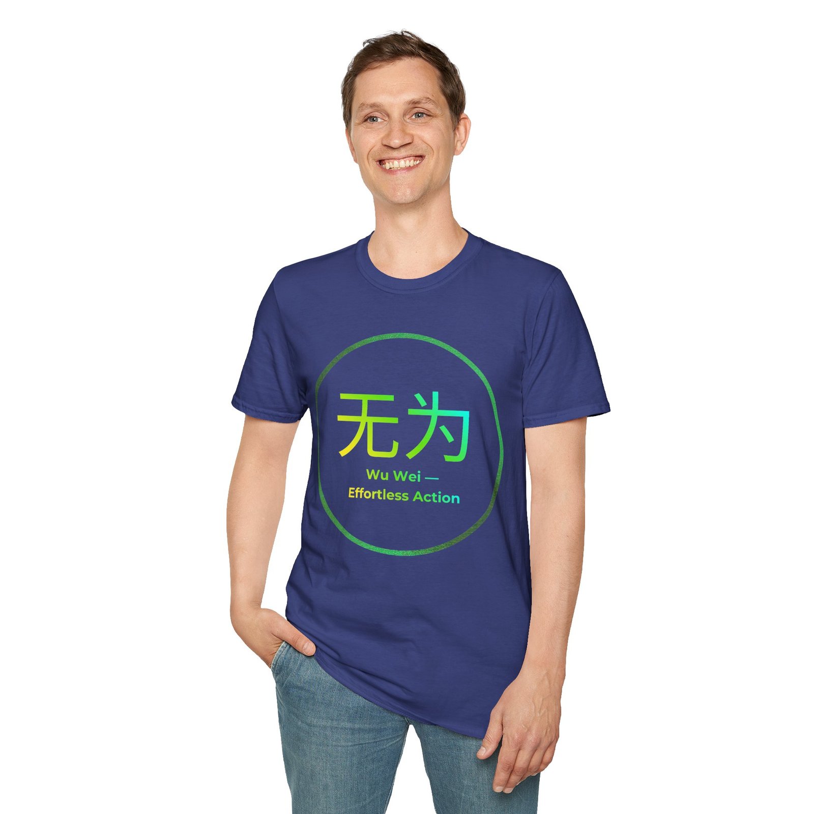 Wu Wei T-Shirt — Zen 'Effortless Action' Tee with Chinese Characters - Image 55