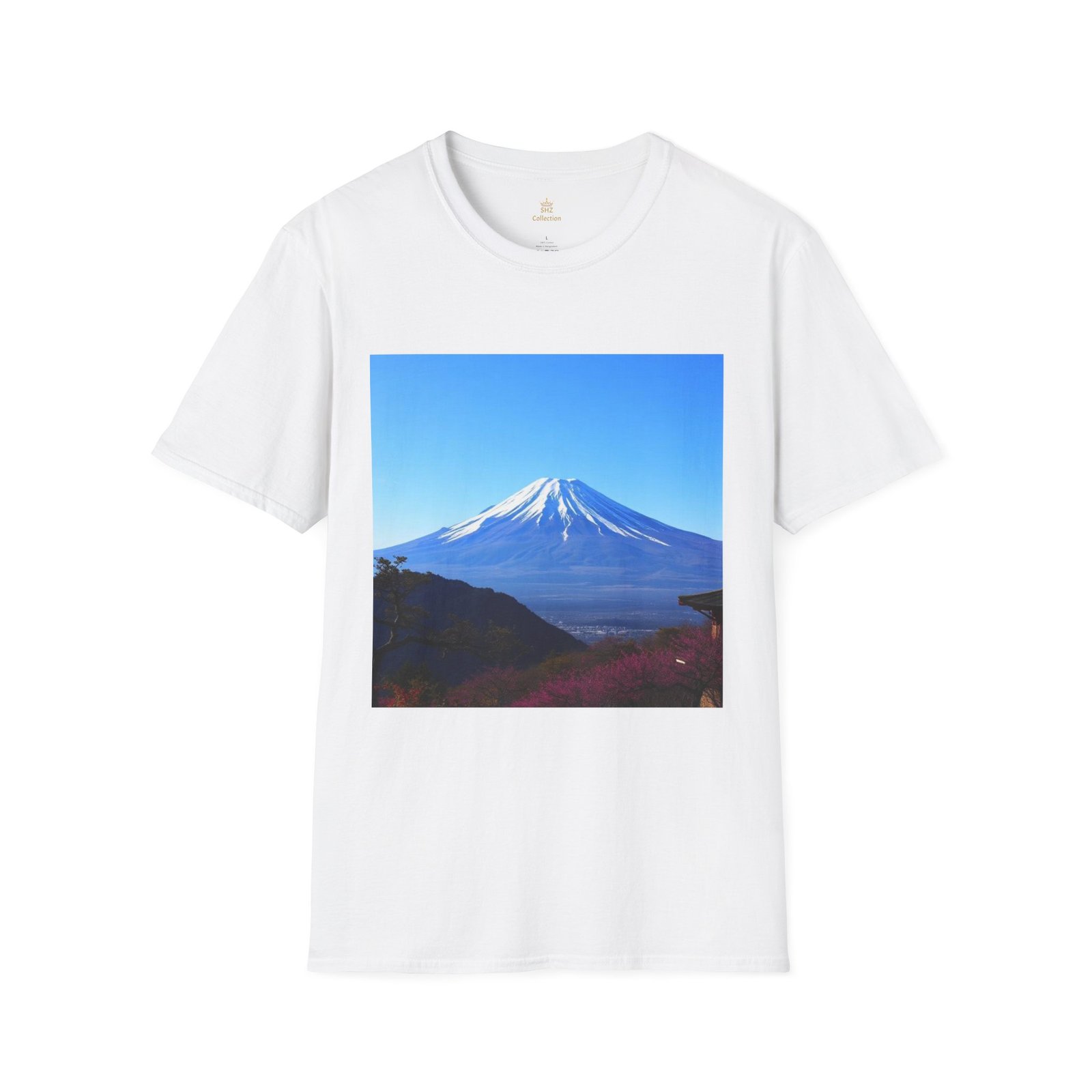 T-Shirt — Serene Mount Fuji Landscape Print - Image 8
