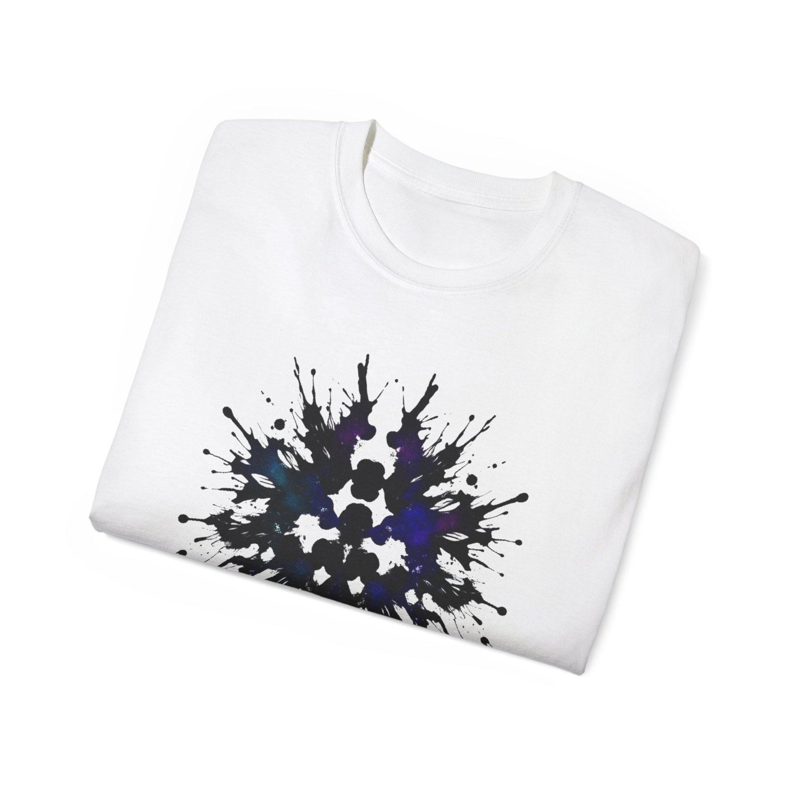 Inkblot Rorschach Tee — Abstract Symmetry Graphic T-Shirt - Image 4