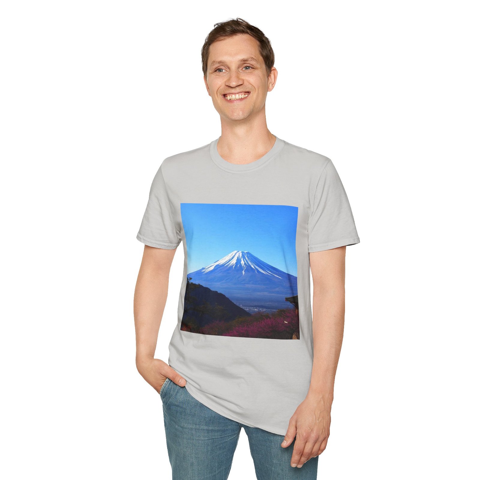 T-Shirt — Serene Mount Fuji Landscape Print - Image 33