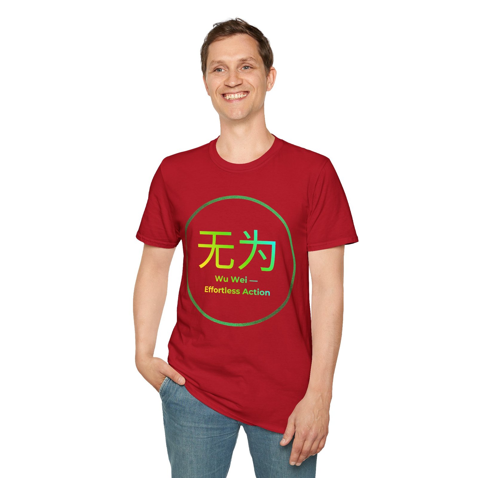 Wu Wei T-Shirt — Zen 'Effortless Action' Tee with Chinese Characters - Image 97