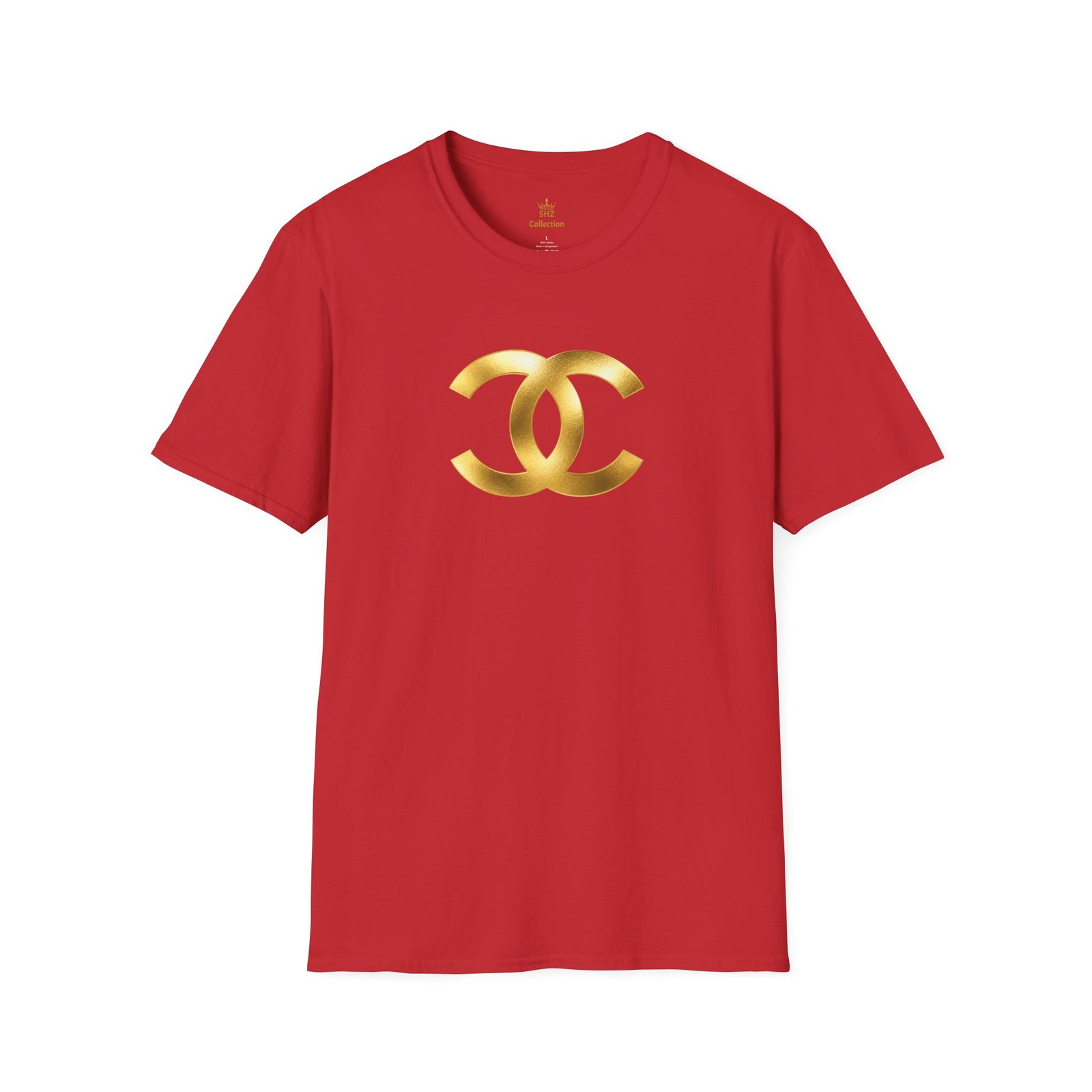 Gold The Double-C (Chanel Lock-Up) T-Shirt - Image 65