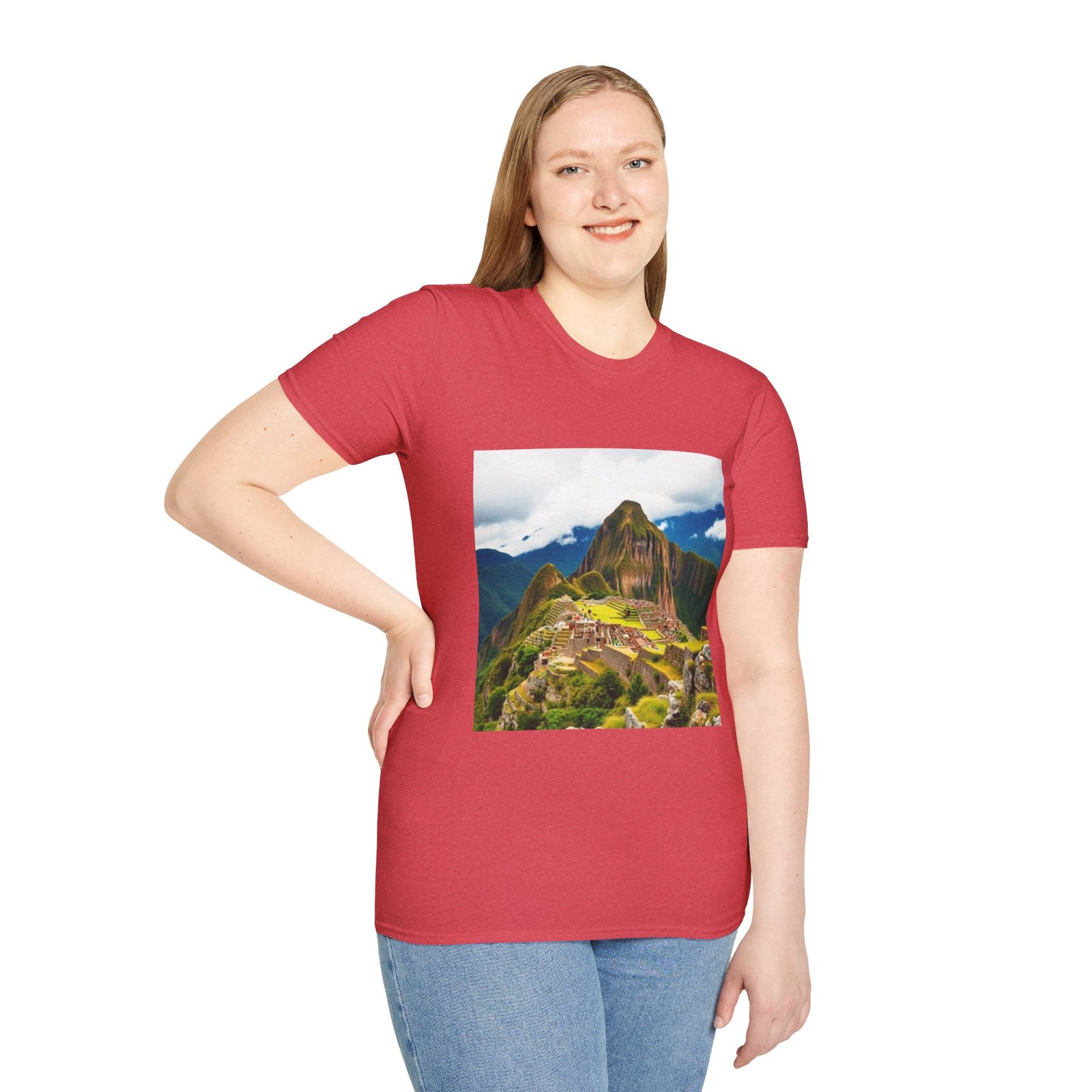 Machu Picchu Mountain Graphic T-Shirt — Peruvian Travel Tee - Image 96
