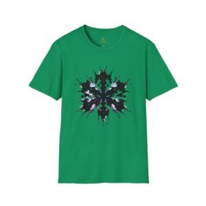Rorschach Inkblot Graphic T-Shirt — Abstract Symmetry Tee